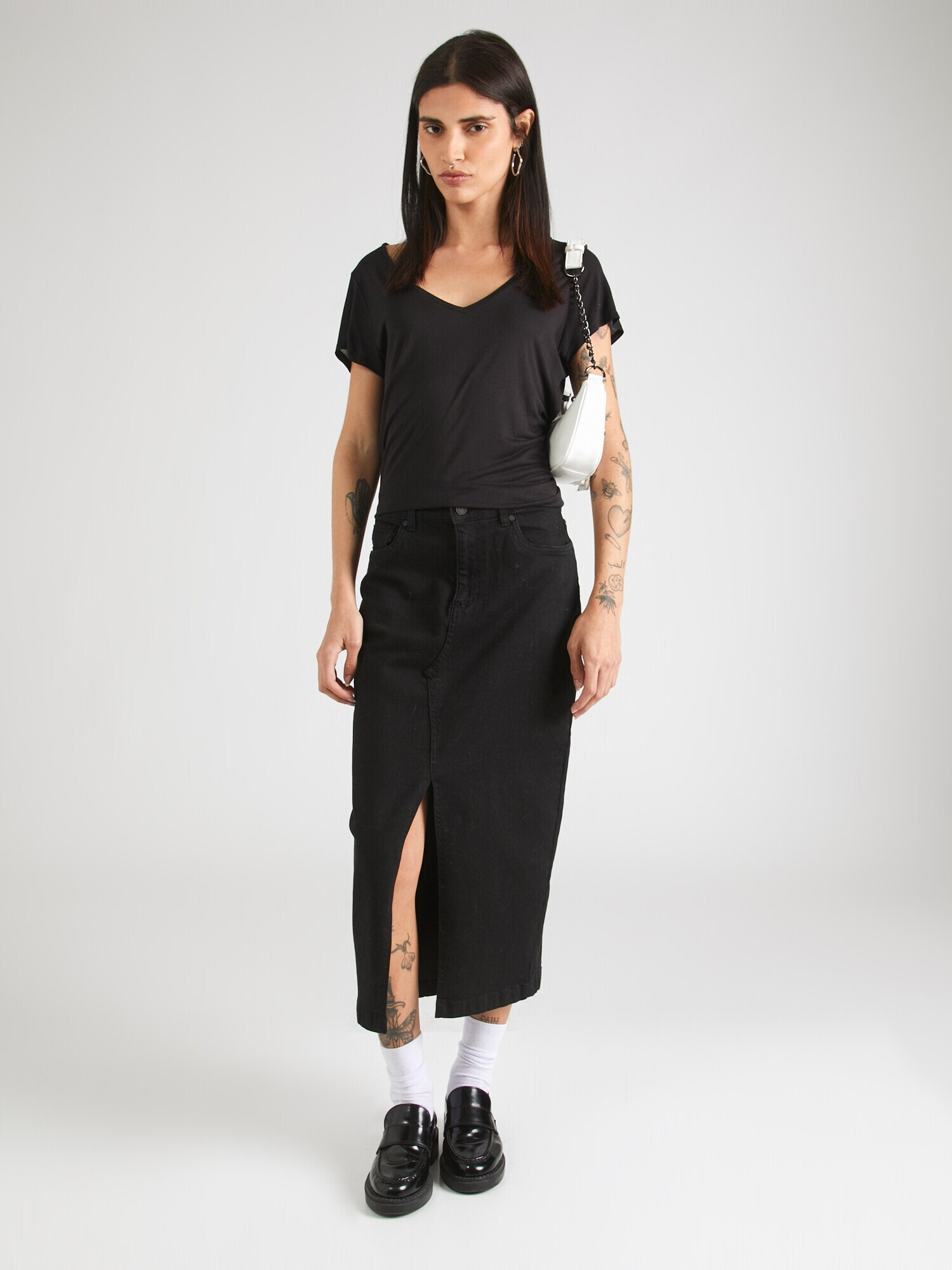 Lindex Tricou 'Vita' negru - Pled.ro