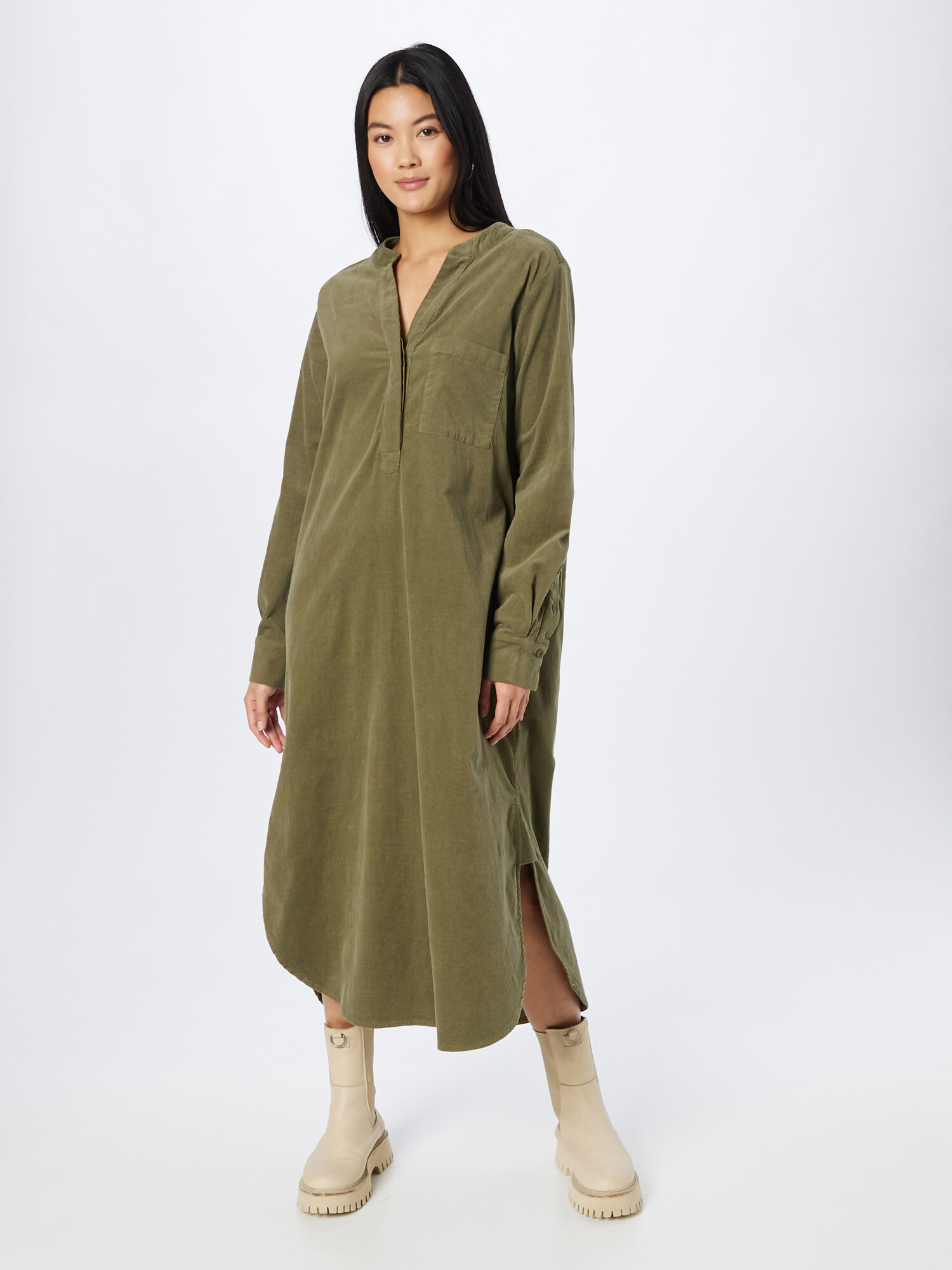 Line of Oslo Rochie kaki - Pled.ro