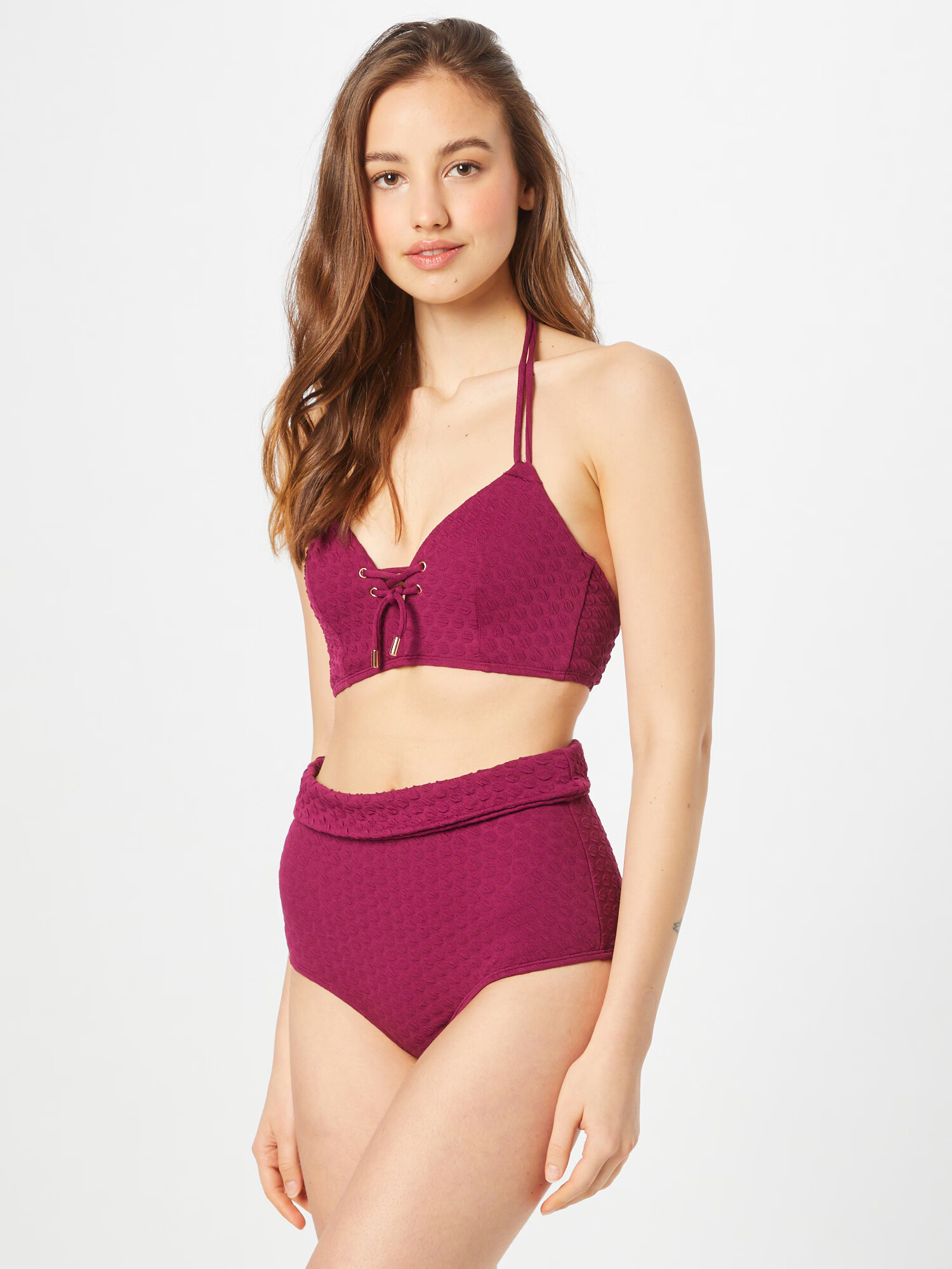 LingaDore Slip costum de baie lila - Pled.ro