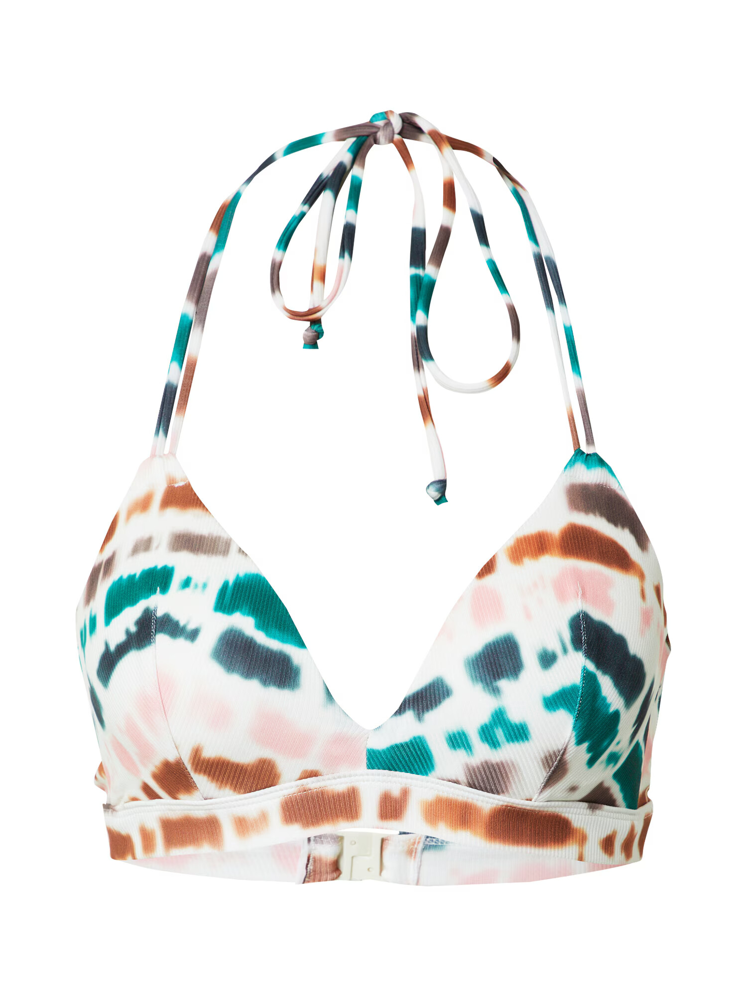 LingaDore Sutien costum de baie maro caramel / maro mokka / verde petrol / roz / alb - Pled.ro