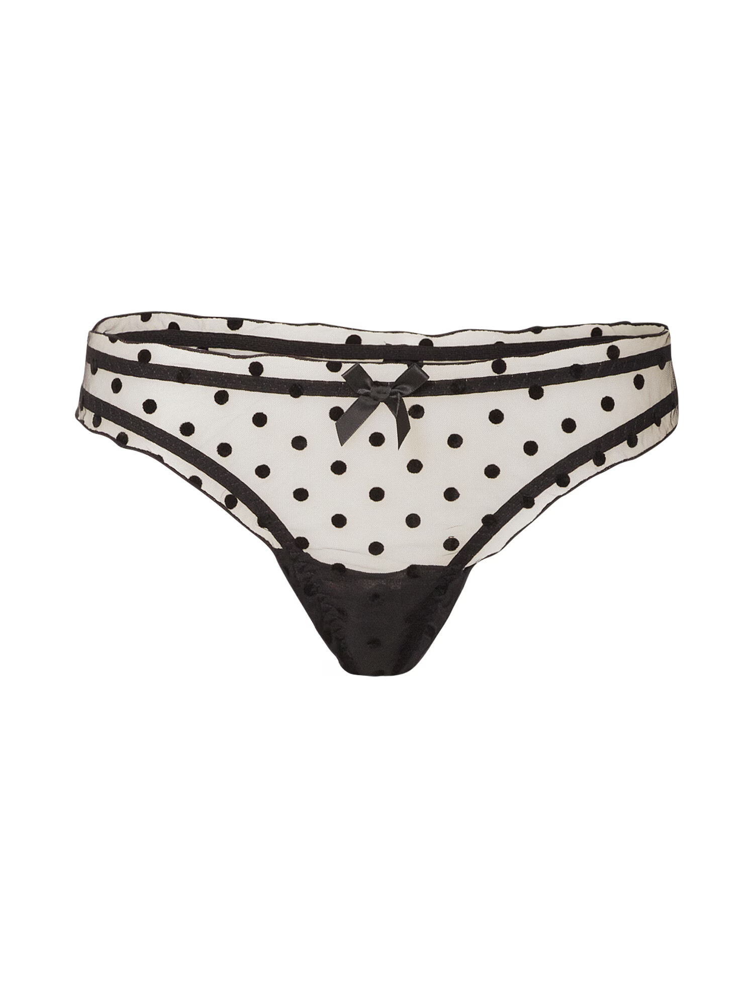 LingaDore Tanga negru - Pled.ro