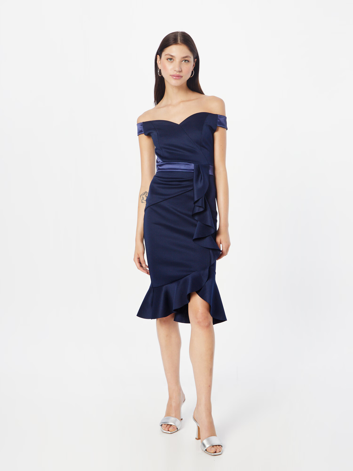 Lipsy Rochie de cocktail albastru marin / bleumarin - Pled.ro