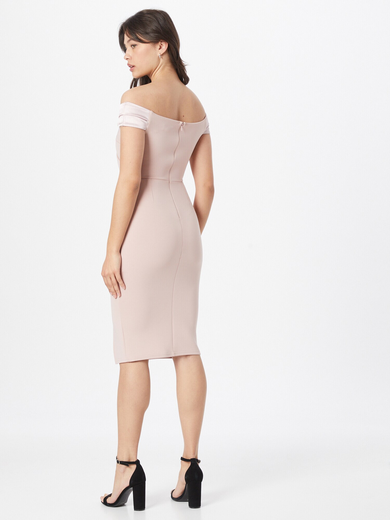 Lipsy Rochie de cocktail culoarea pielii - Pled.ro