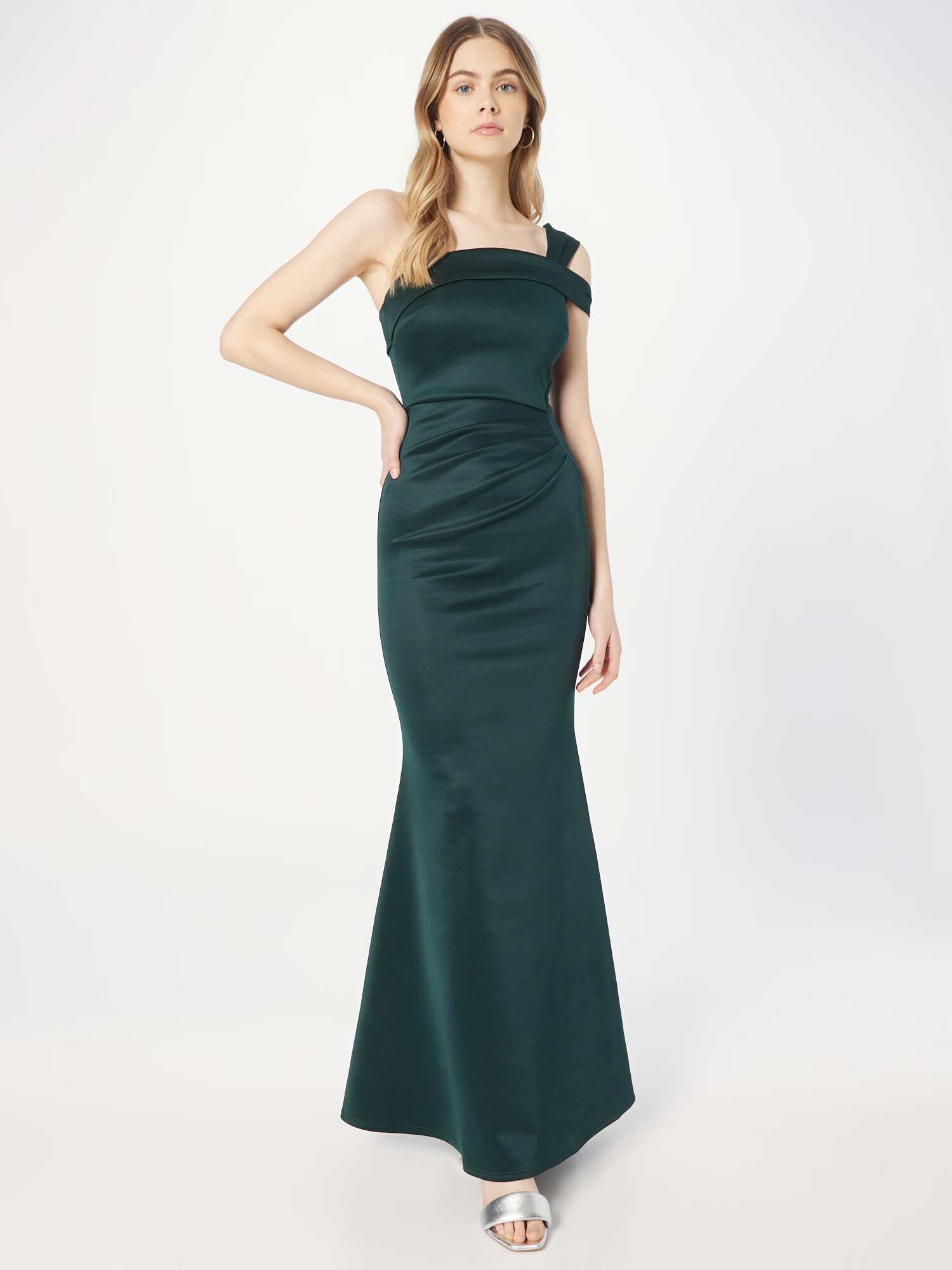 Lipsy Rochie de seară verde închis - Pled.ro