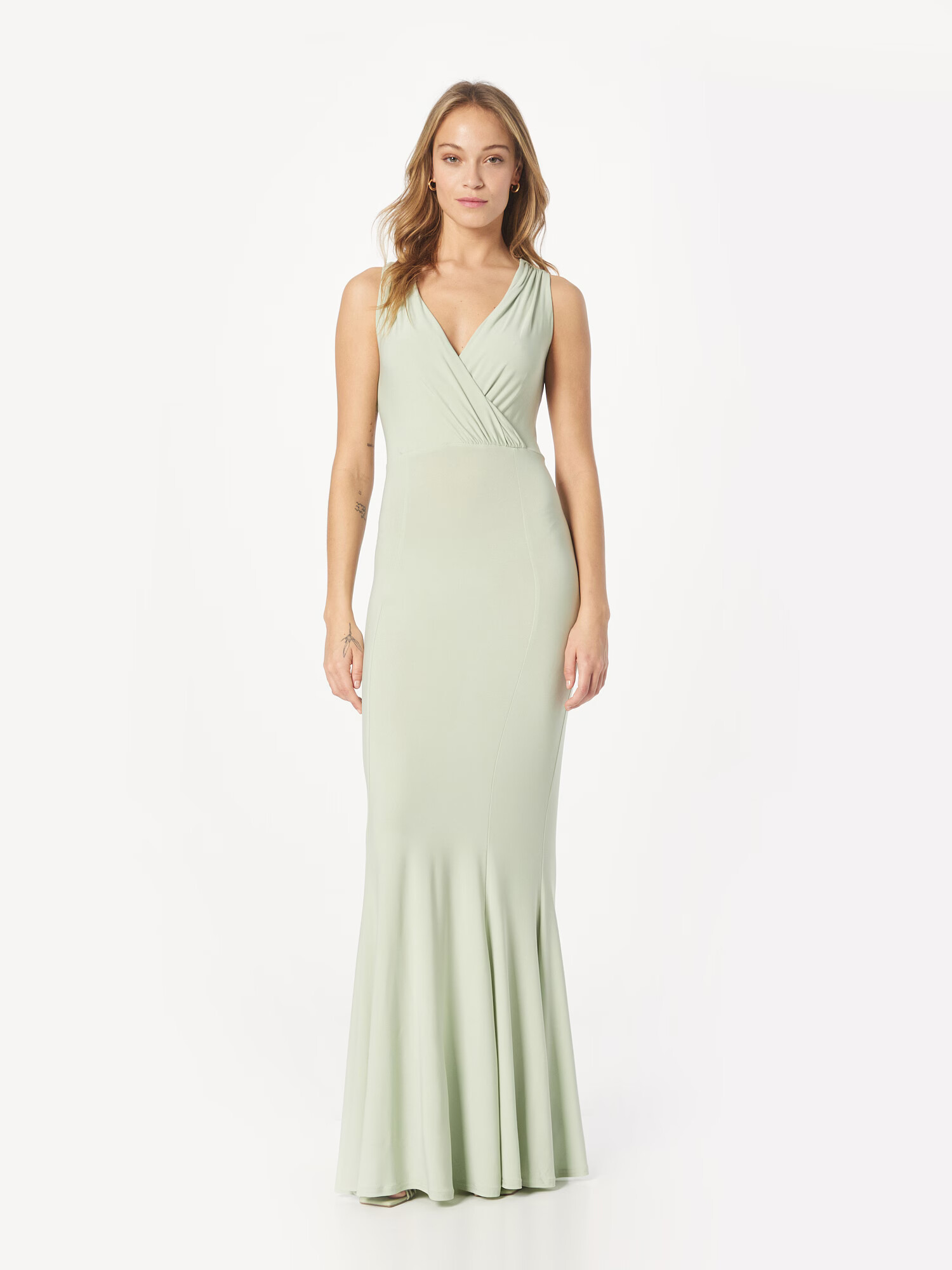 Lipsy Rochie de seară verde pastel - Pled.ro