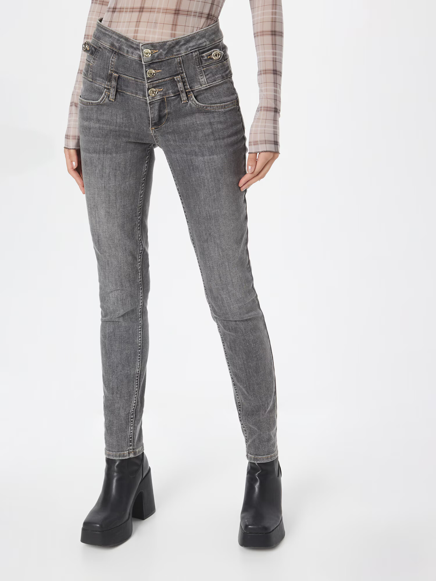 Liu Jo Jeans 'RAMPY' gri denim - Pled.ro