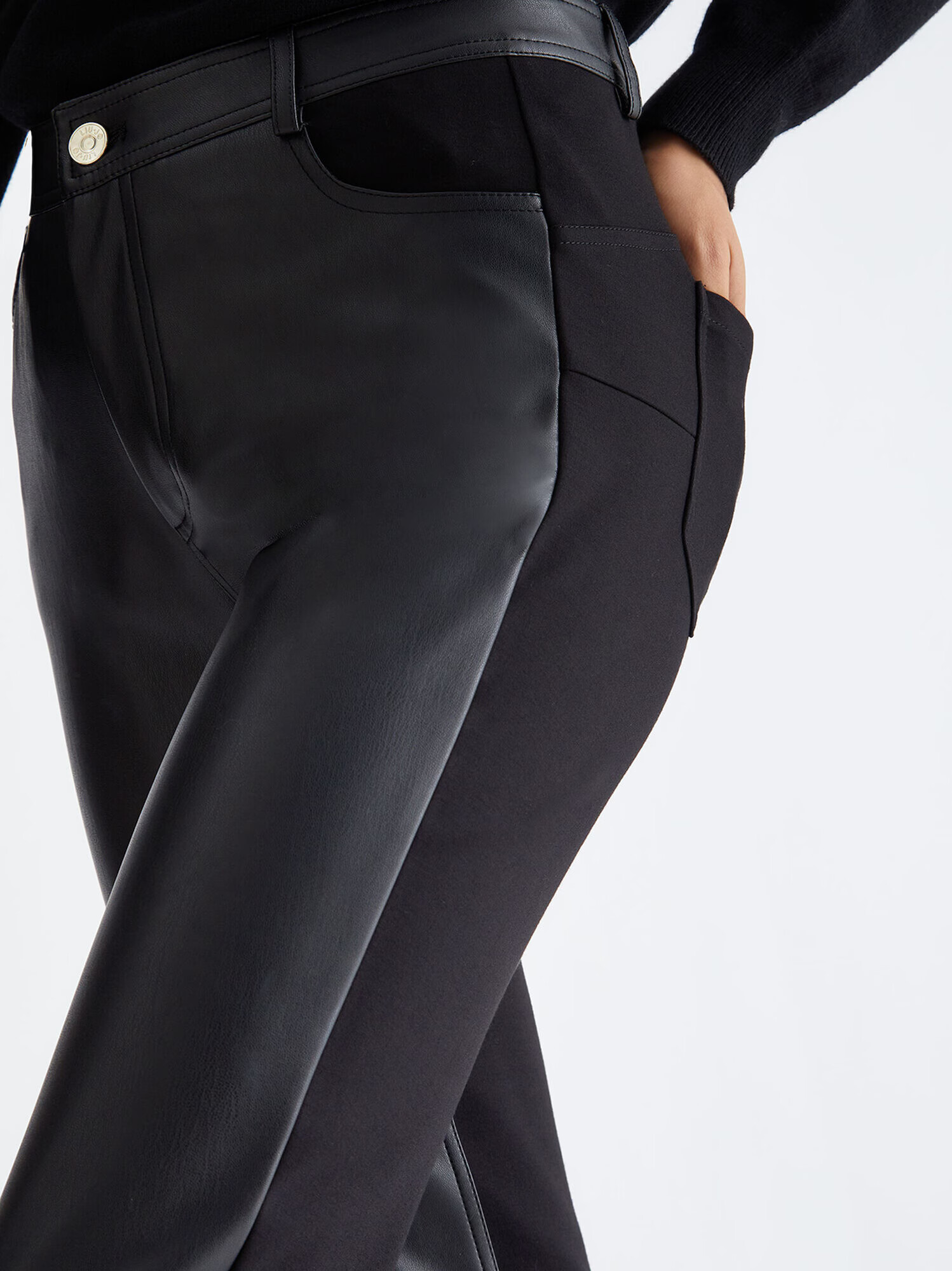 Liu Jo Pantaloni negru - Pled.ro