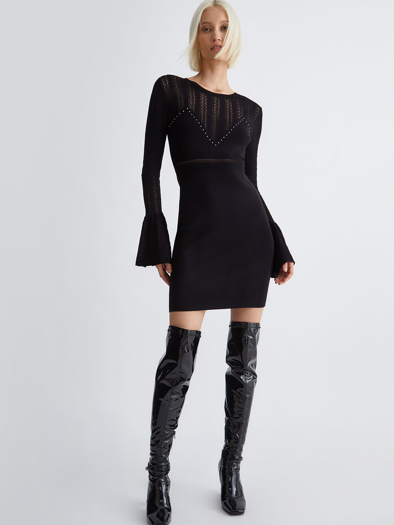 Liu Jo Rochie negru - Pled.ro