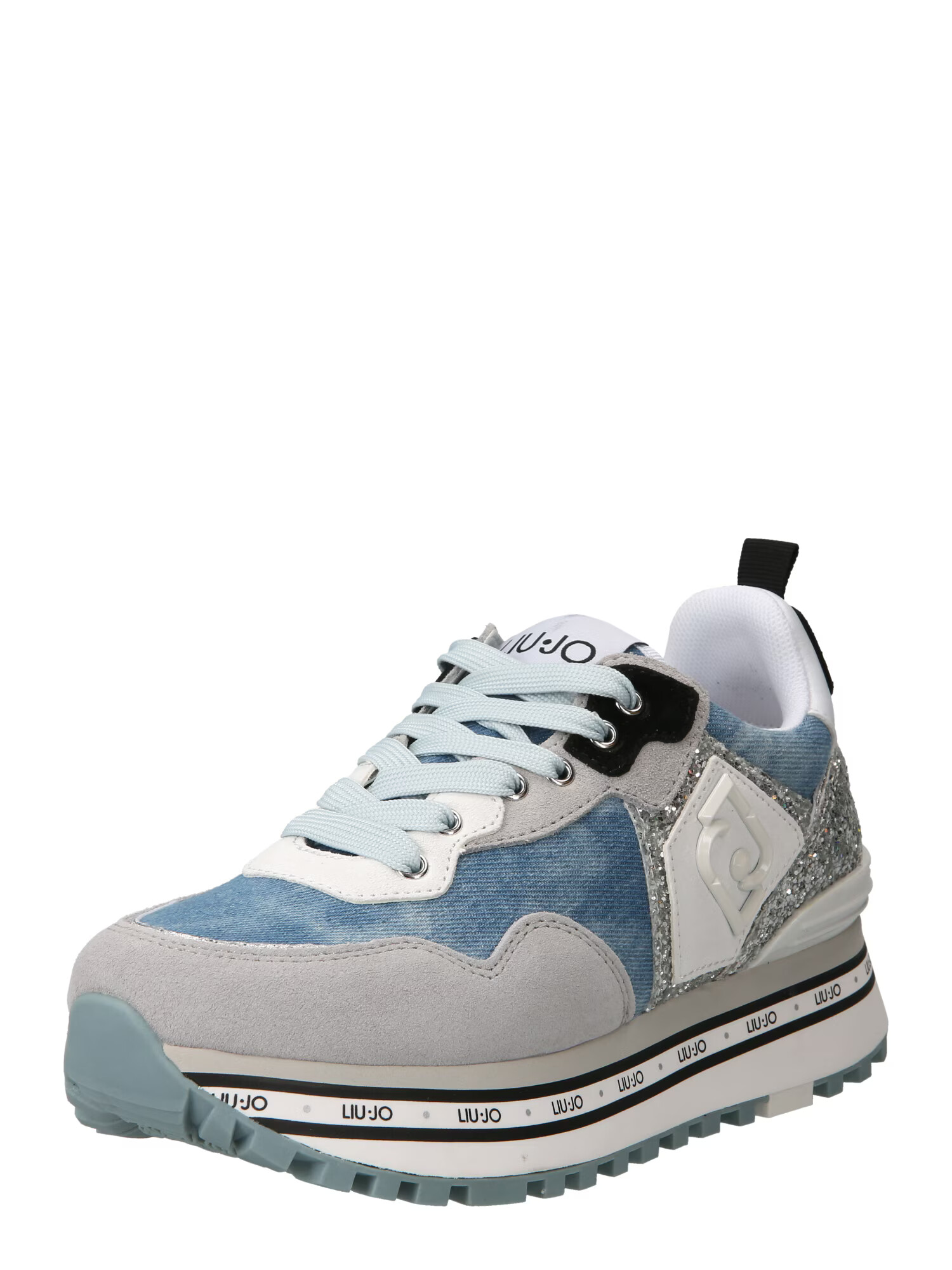 Liu Jo Sneaker low albastru denim / gri / alb - Pled.ro