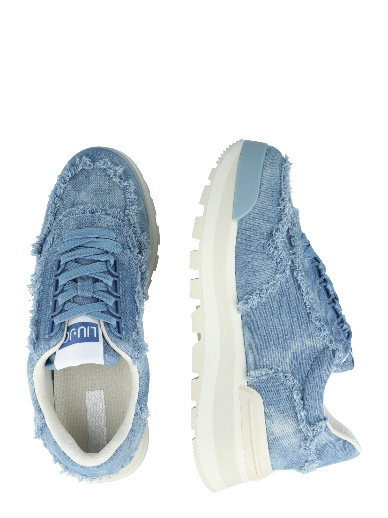 Liu Jo Sneaker low 'AMAZING' albastru denim / alb - Pled.ro