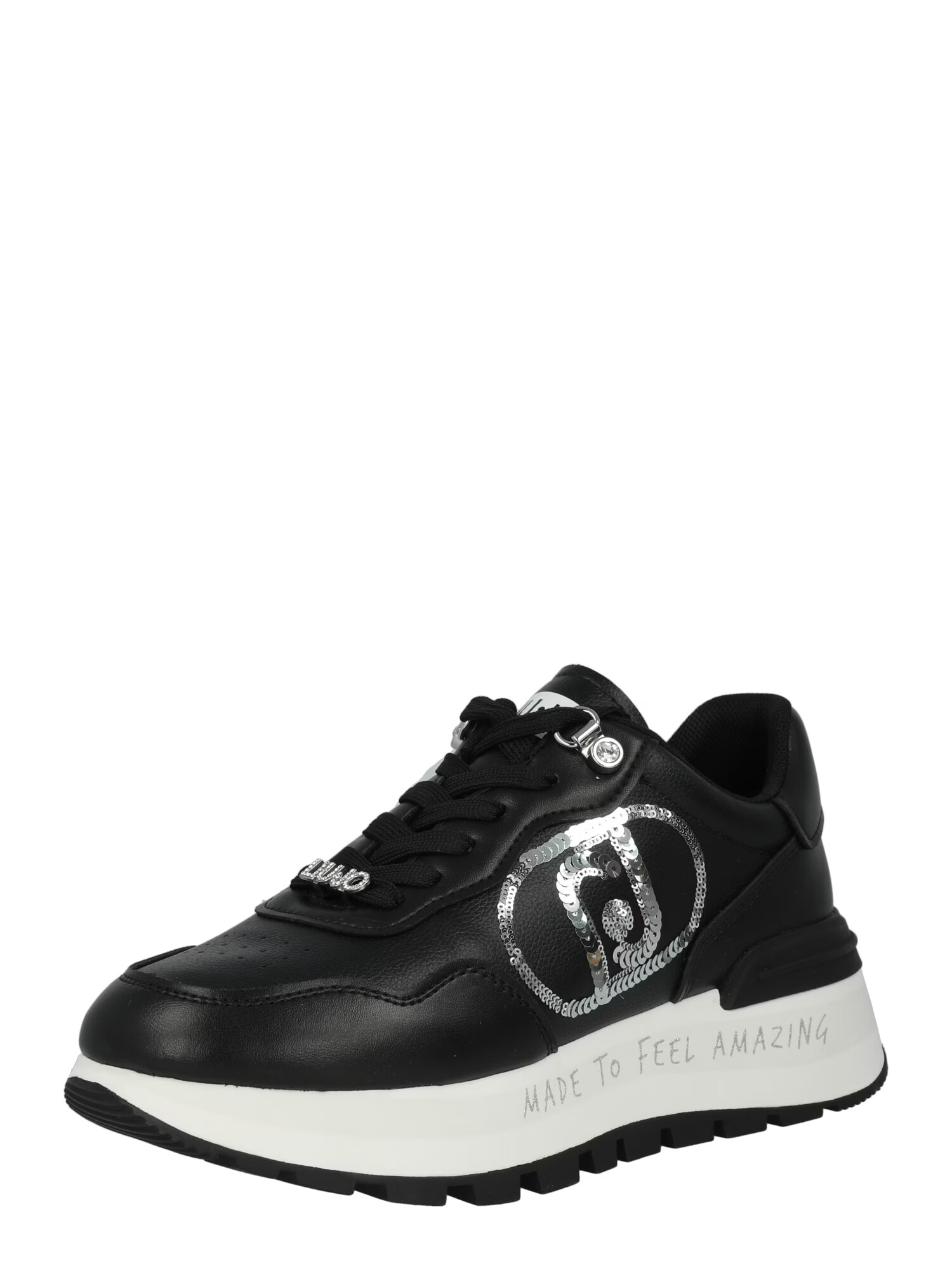 Liu Jo Sneaker low 'AMAZING' negru / argintiu - Pled.ro