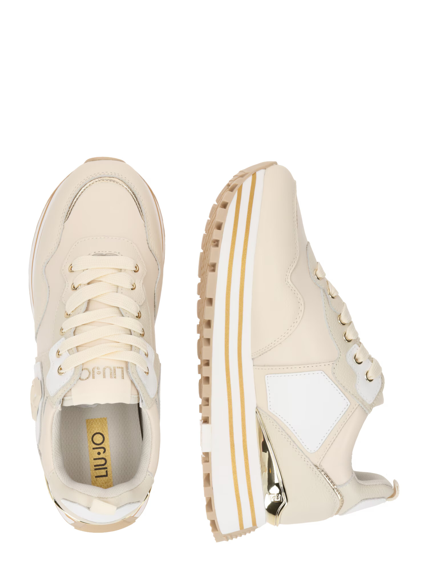 Liu Jo Sneaker low bej / alb - Pled.ro