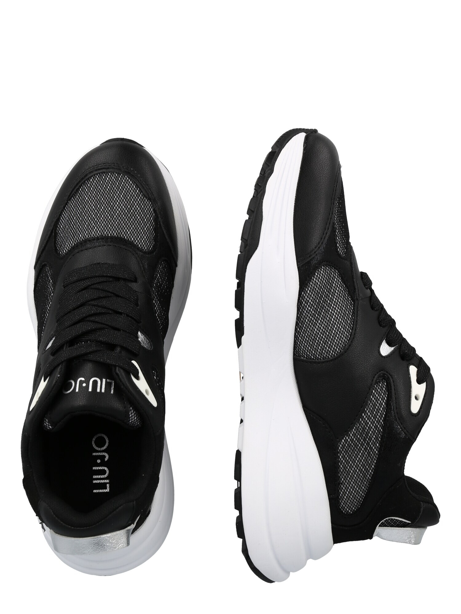 Liu Jo Sneaker low 'FLY WALK 03' negru / alb - Pled.ro