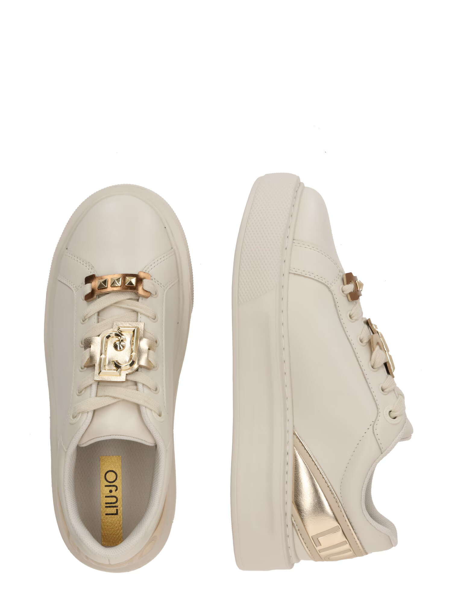 Liu Jo Sneaker low 'KYLIE' bej / auriu - Pled.ro