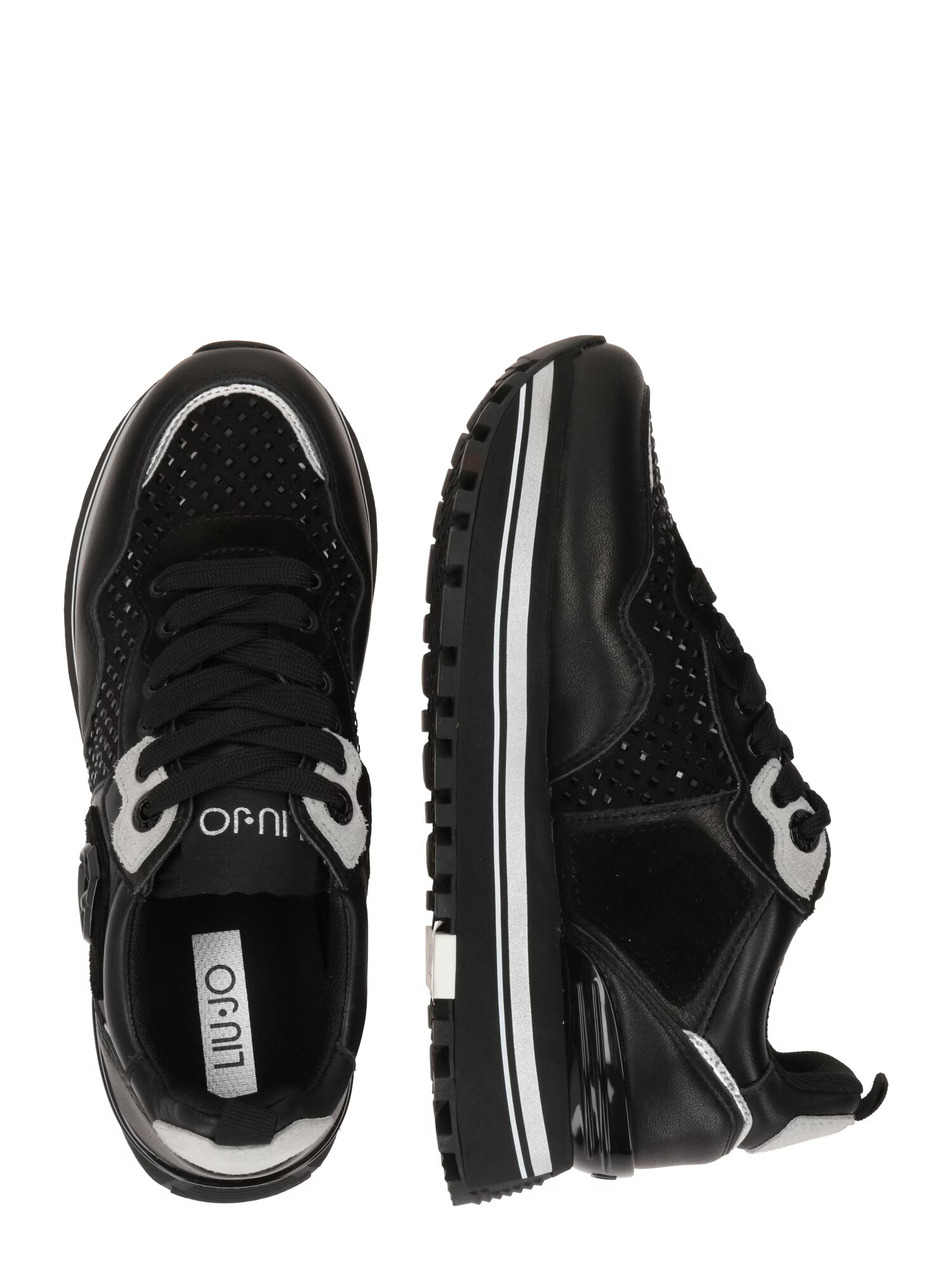 Liu Jo Sneaker low negru / alb - Pled.ro