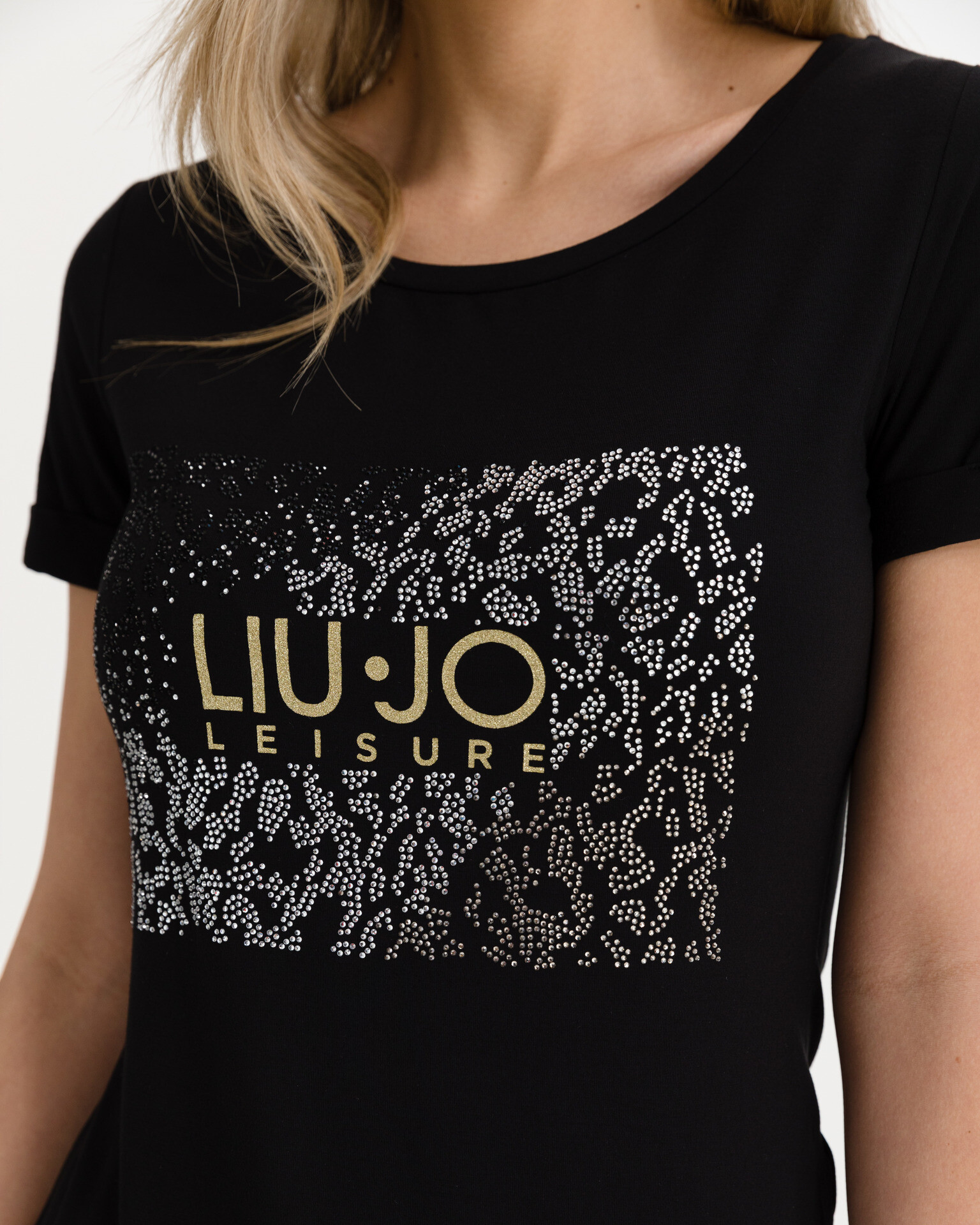 Liu Jo Tricou negru - Pled.ro