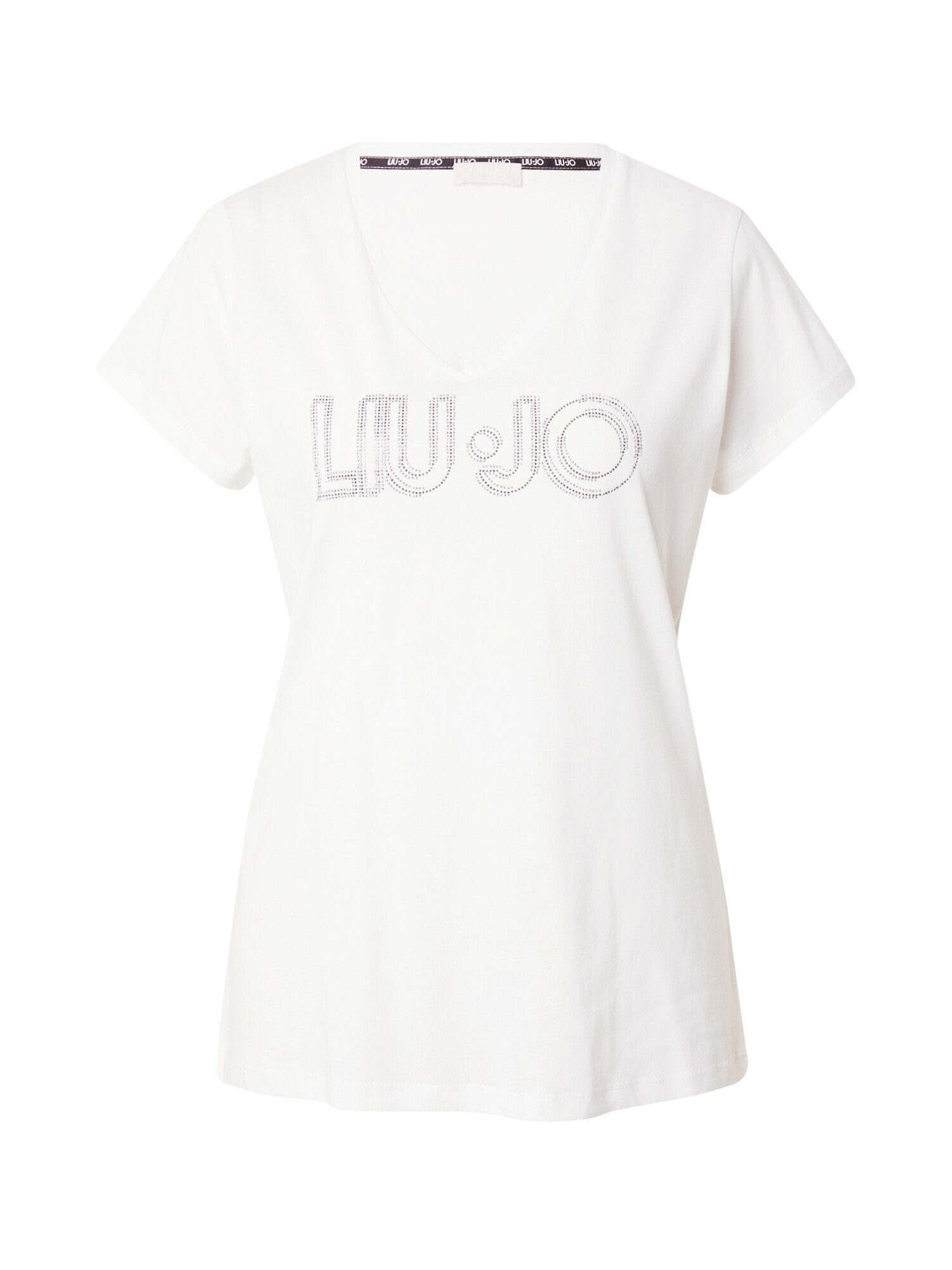 Liu Jo Tricou negru / transparent / alb - Pled.ro