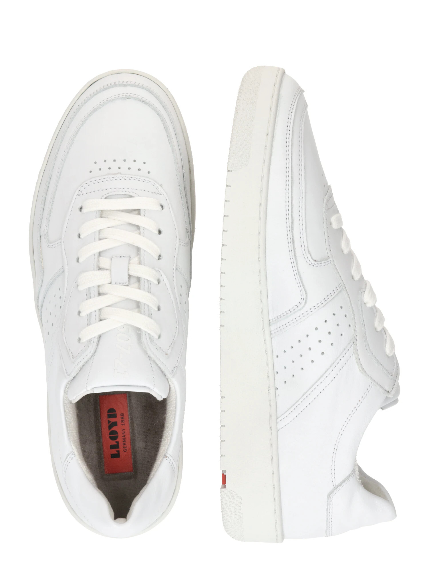 LLOYD Sneaker low 'AREL' alb natural - Pled.ro