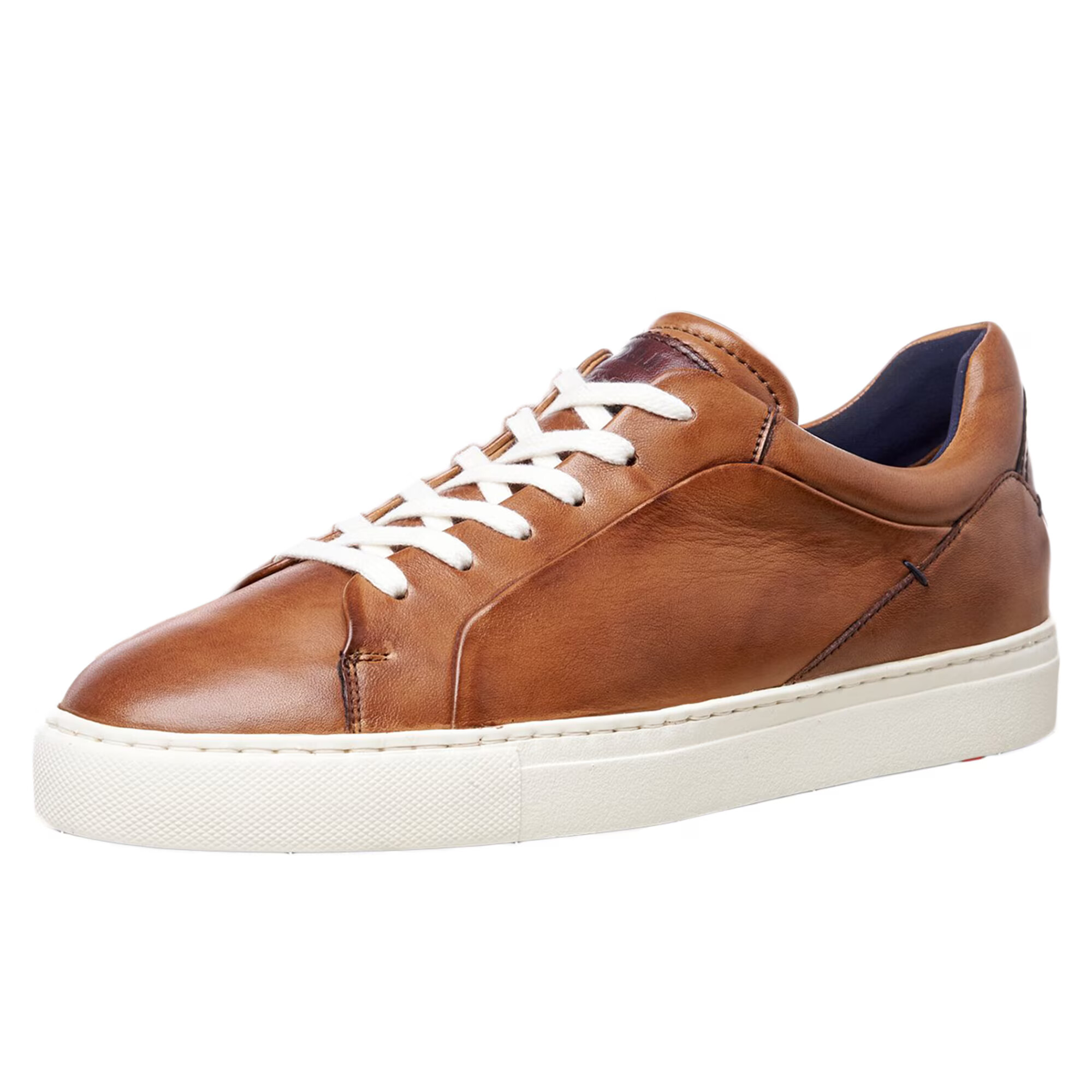 LLOYD Sneaker low 'Majuro' albastru / maro caramel / maro închis - Pled.ro