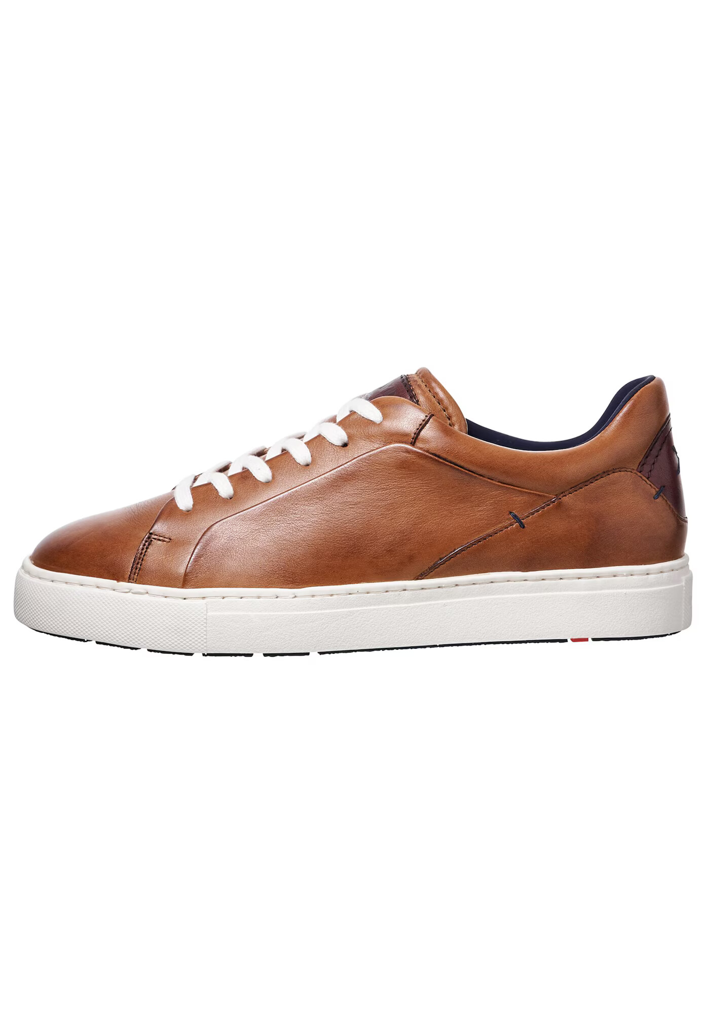 LLOYD Sneaker low 'Majuro' albastru / maro caramel / maro închis - Pled.ro