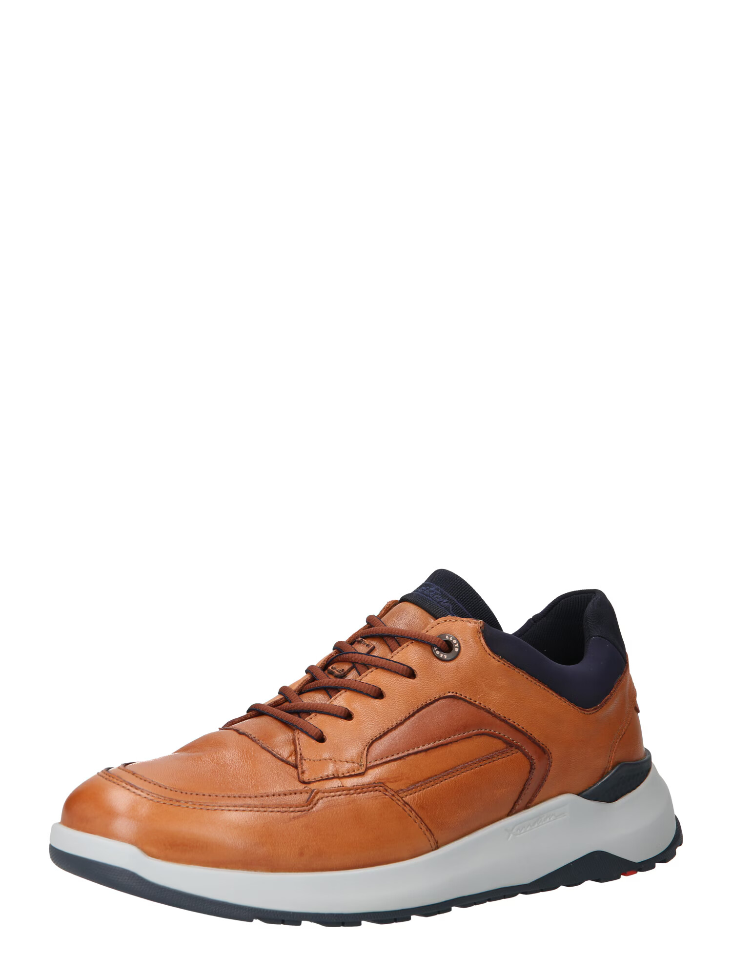 LLOYD Sneaker low 'Memphis' bleumarin / maro coniac - Pled.ro