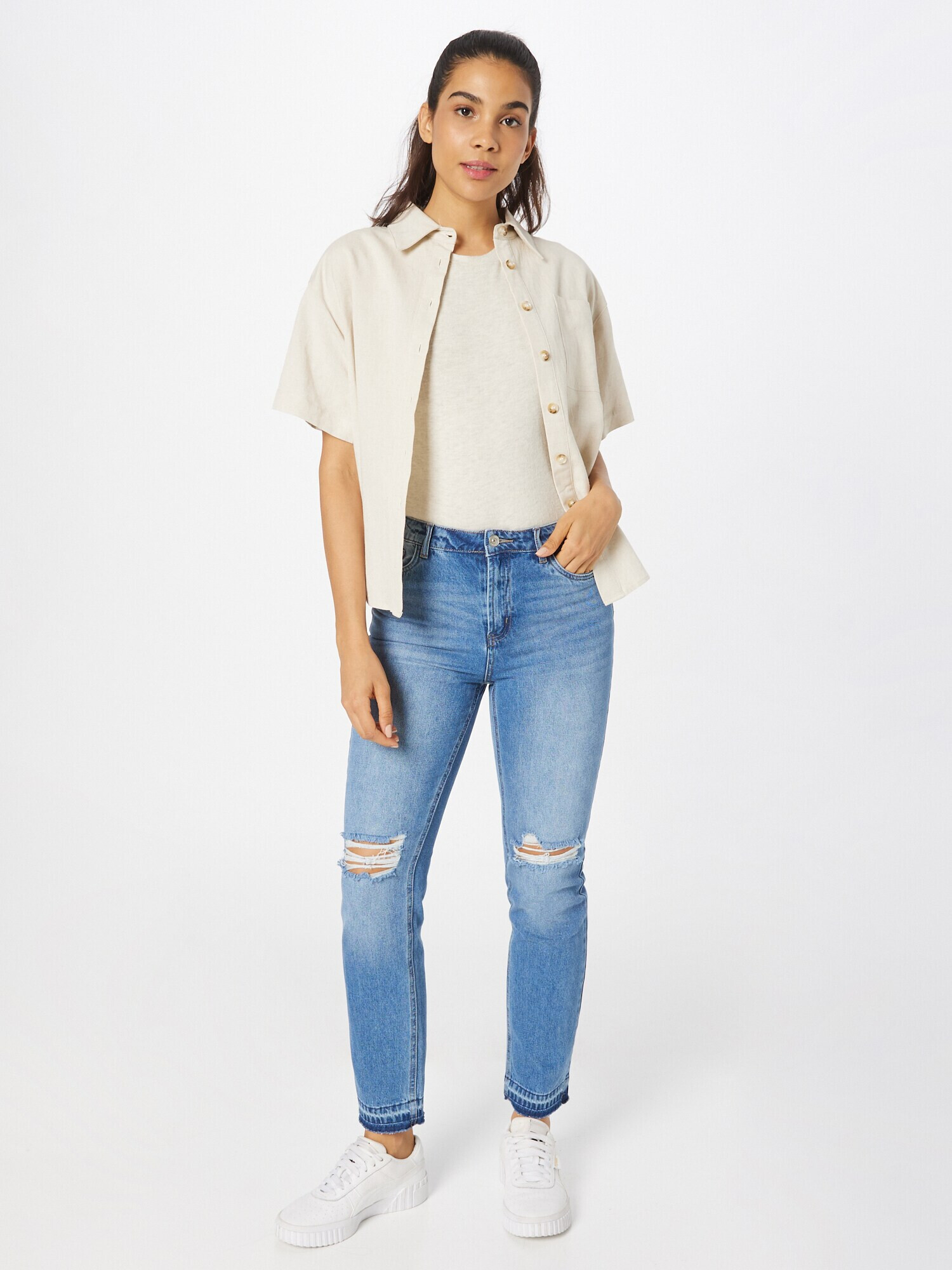 LMTD Jeans 'LETDIZZA' albastru denim - Pled.ro