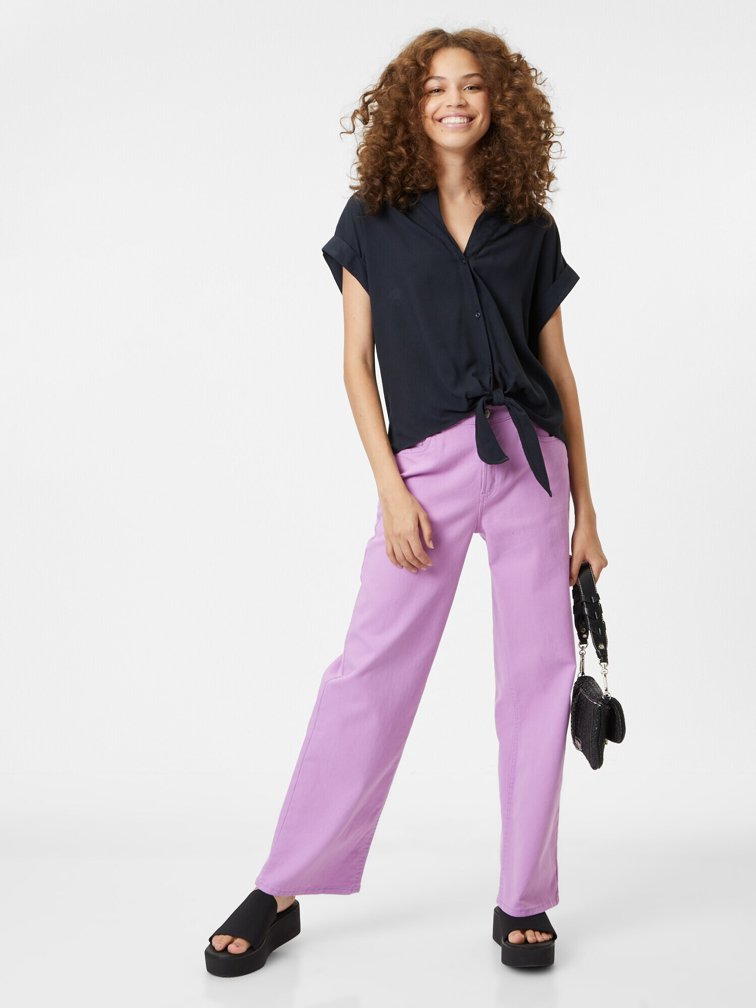 LMTD Jeans 'TAZZA' mauve - Pled.ro