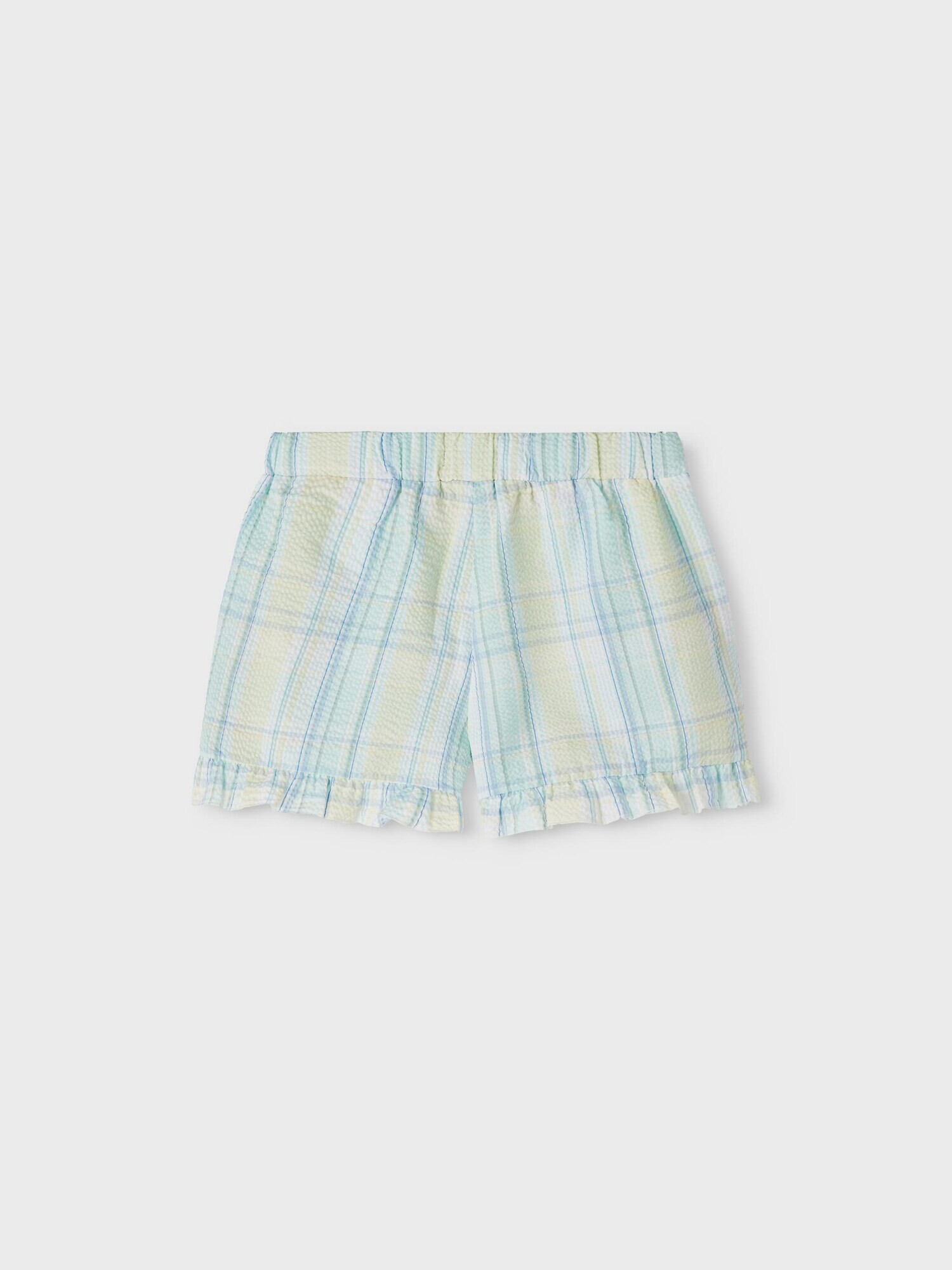 LMTD Pantaloni 'Emily' albastru pastel / galben pastel / verde pastel - Pled.ro