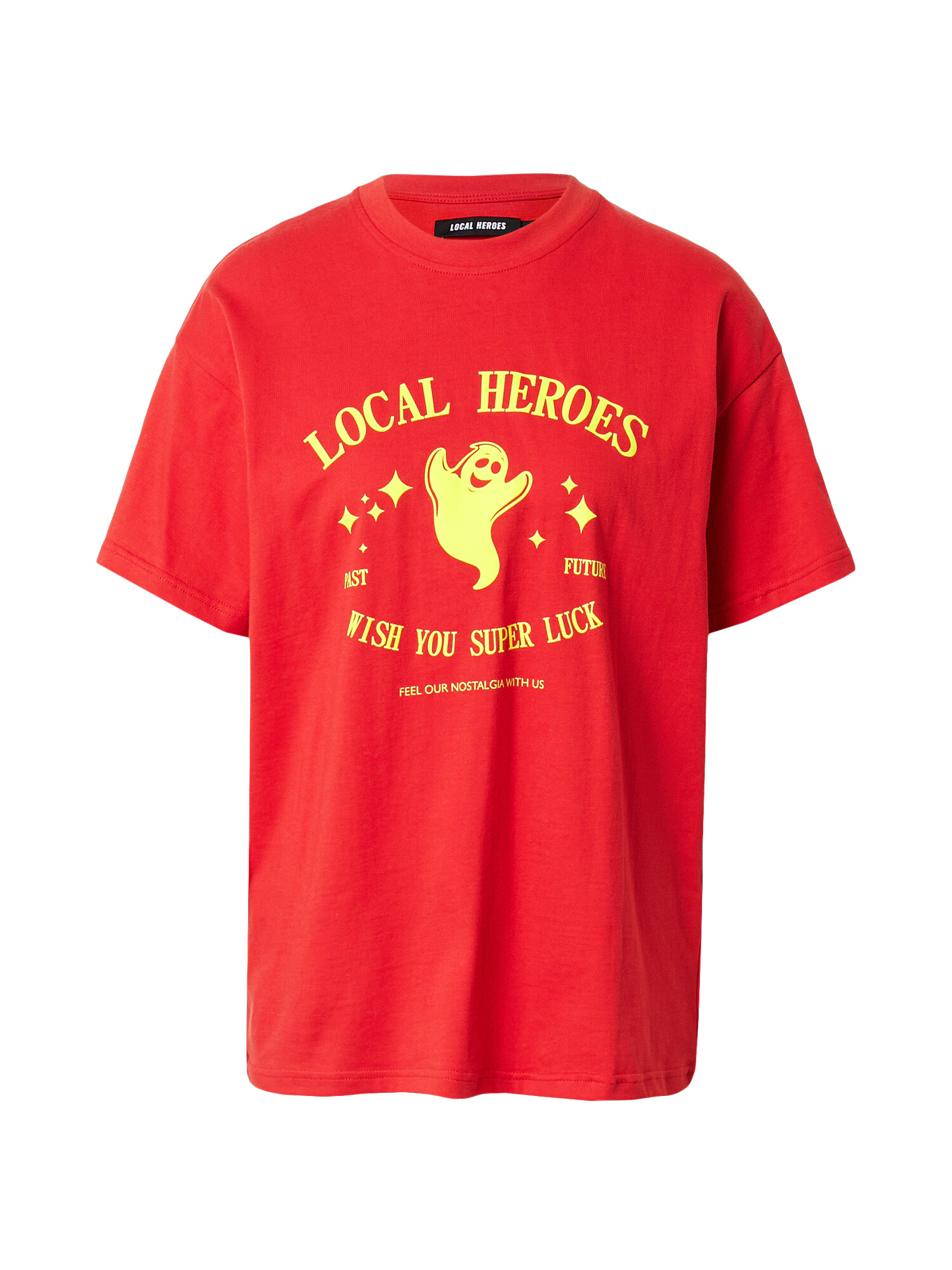 LOCAL HEROES Tricou galben / roșu - Pled.ro