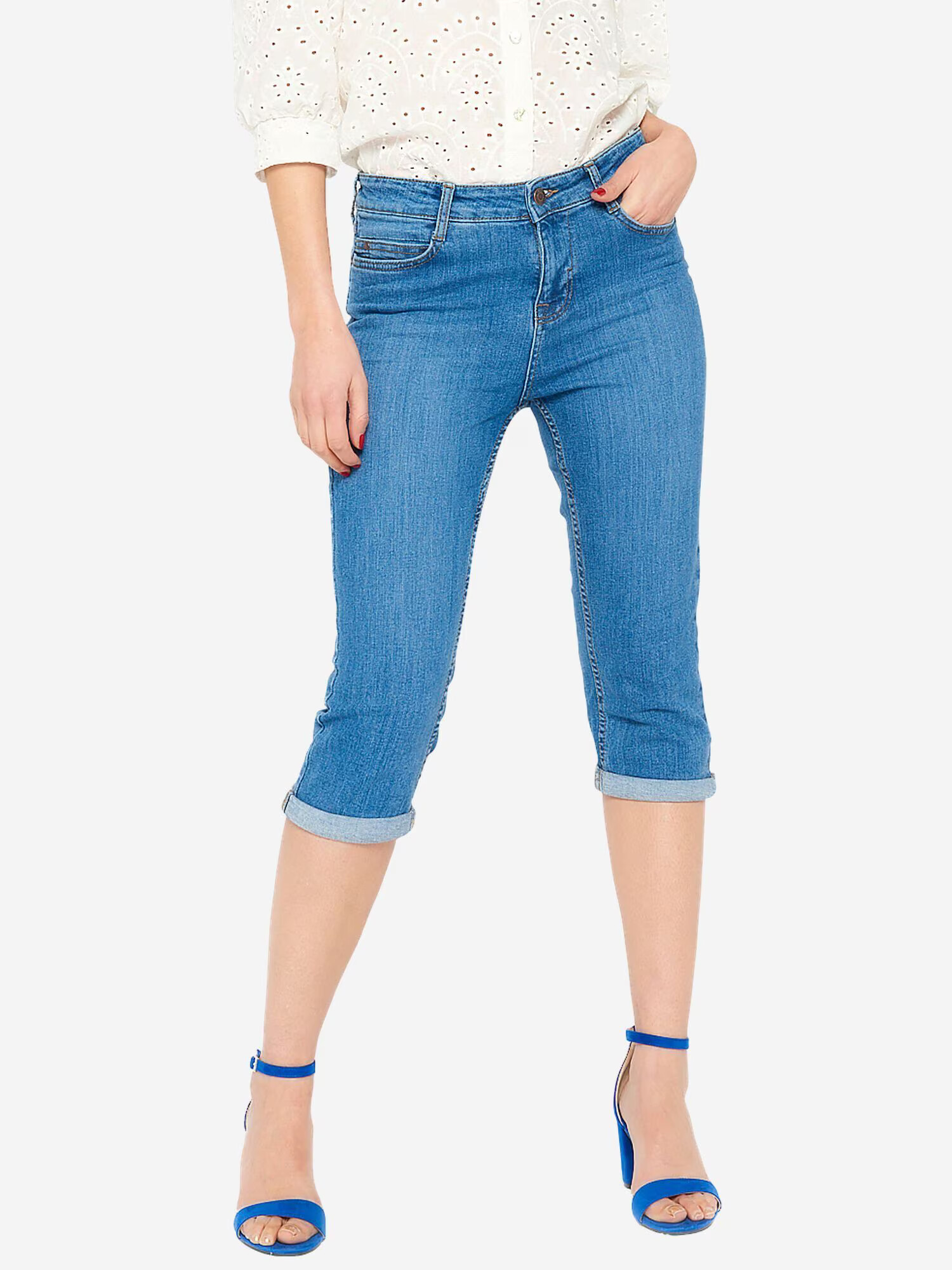 LolaLiza Jeans albastru denim - Pled.ro