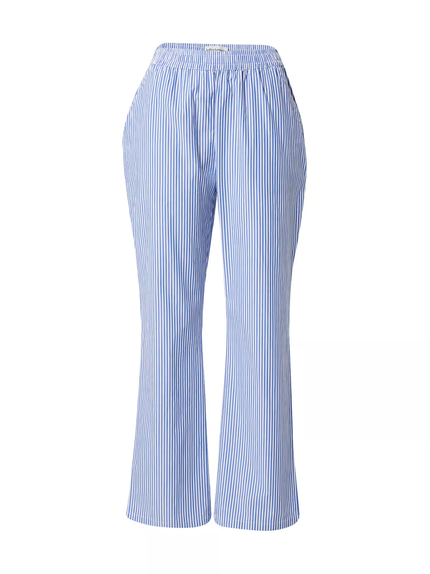 Lollys Laundry Pantaloni 'Ted' albastru deschis / alb - Pled.ro