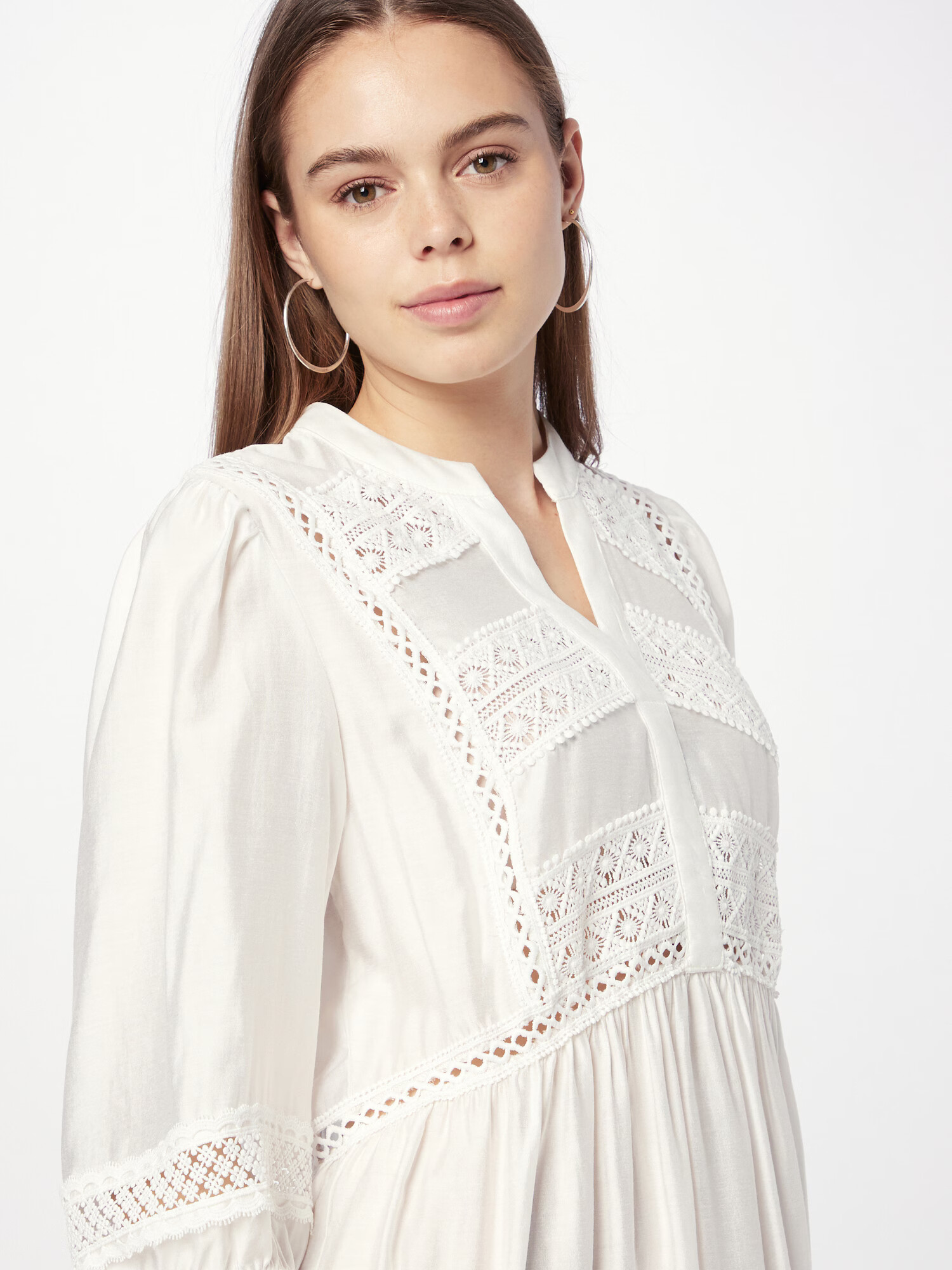 Lollys Laundry Rochie 'Avenue' alb - Pled.ro