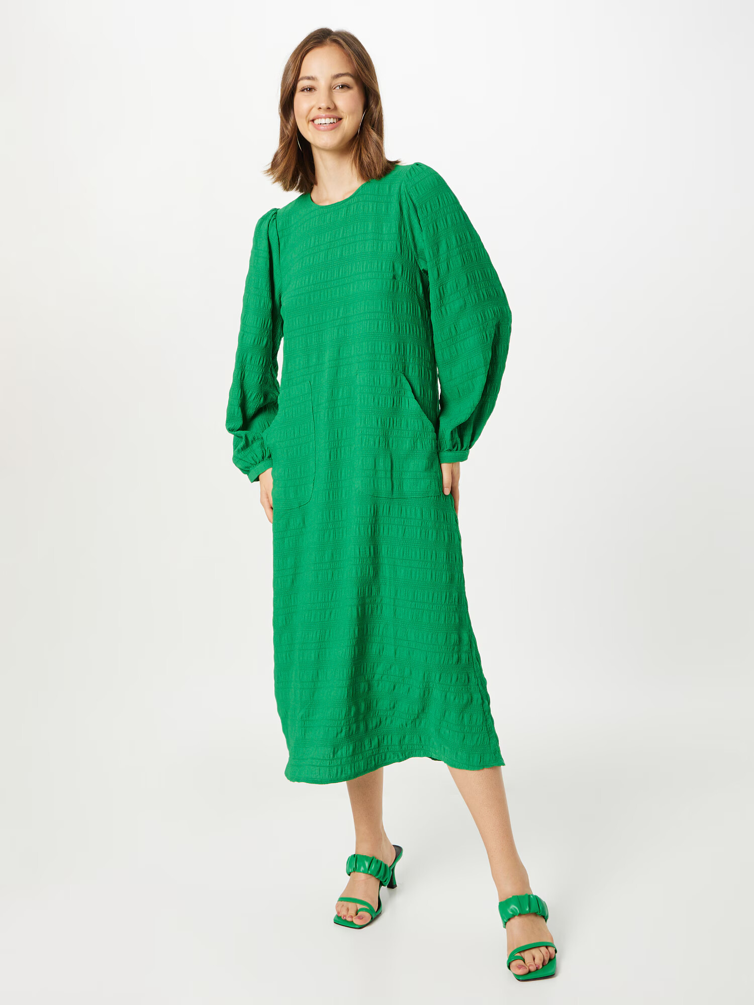 Lollys Laundry Rochie 'Lucas' verde - Pled.ro