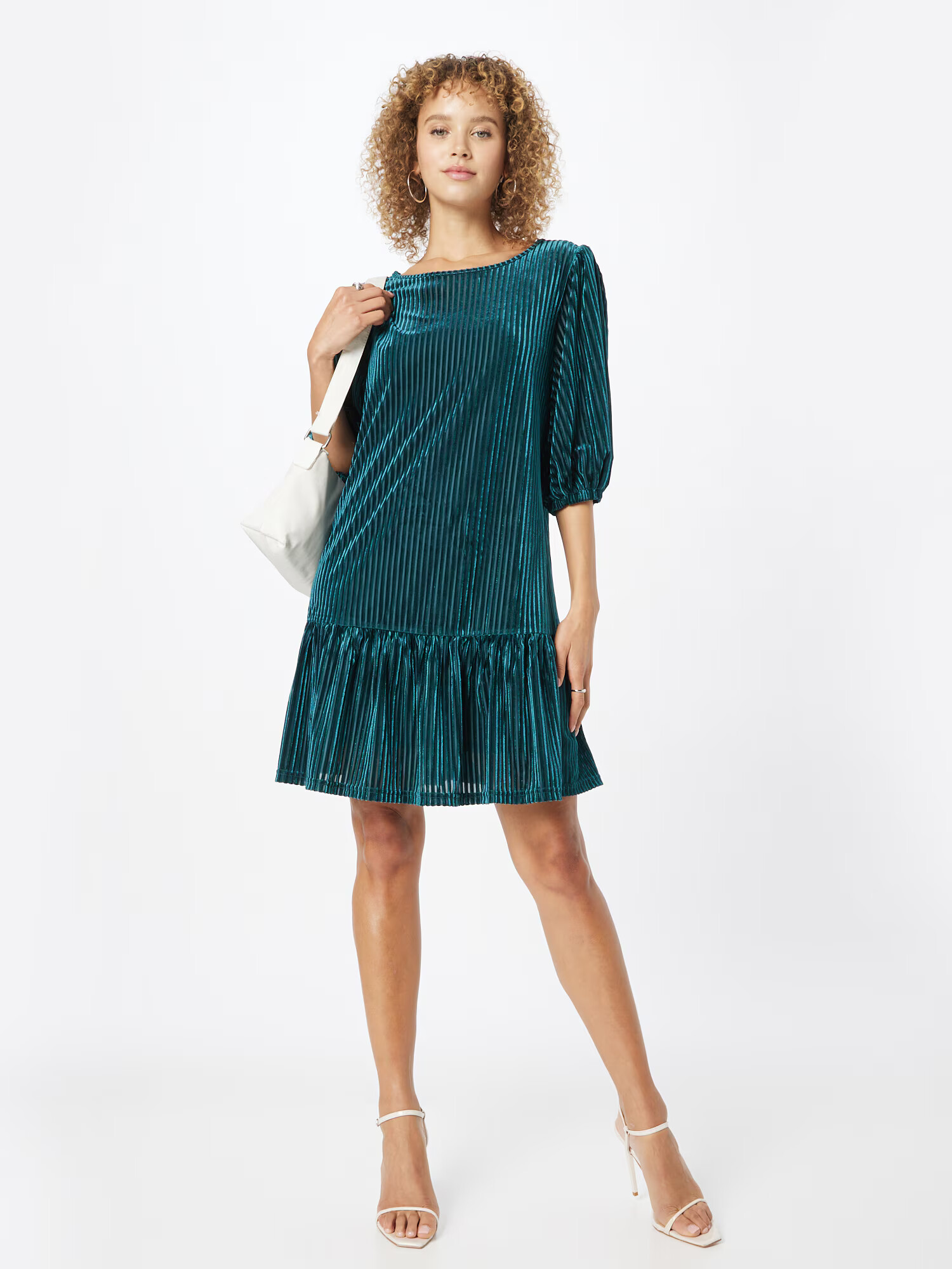 Louche Rochie 'MELOE' verde petrol - Pled.ro