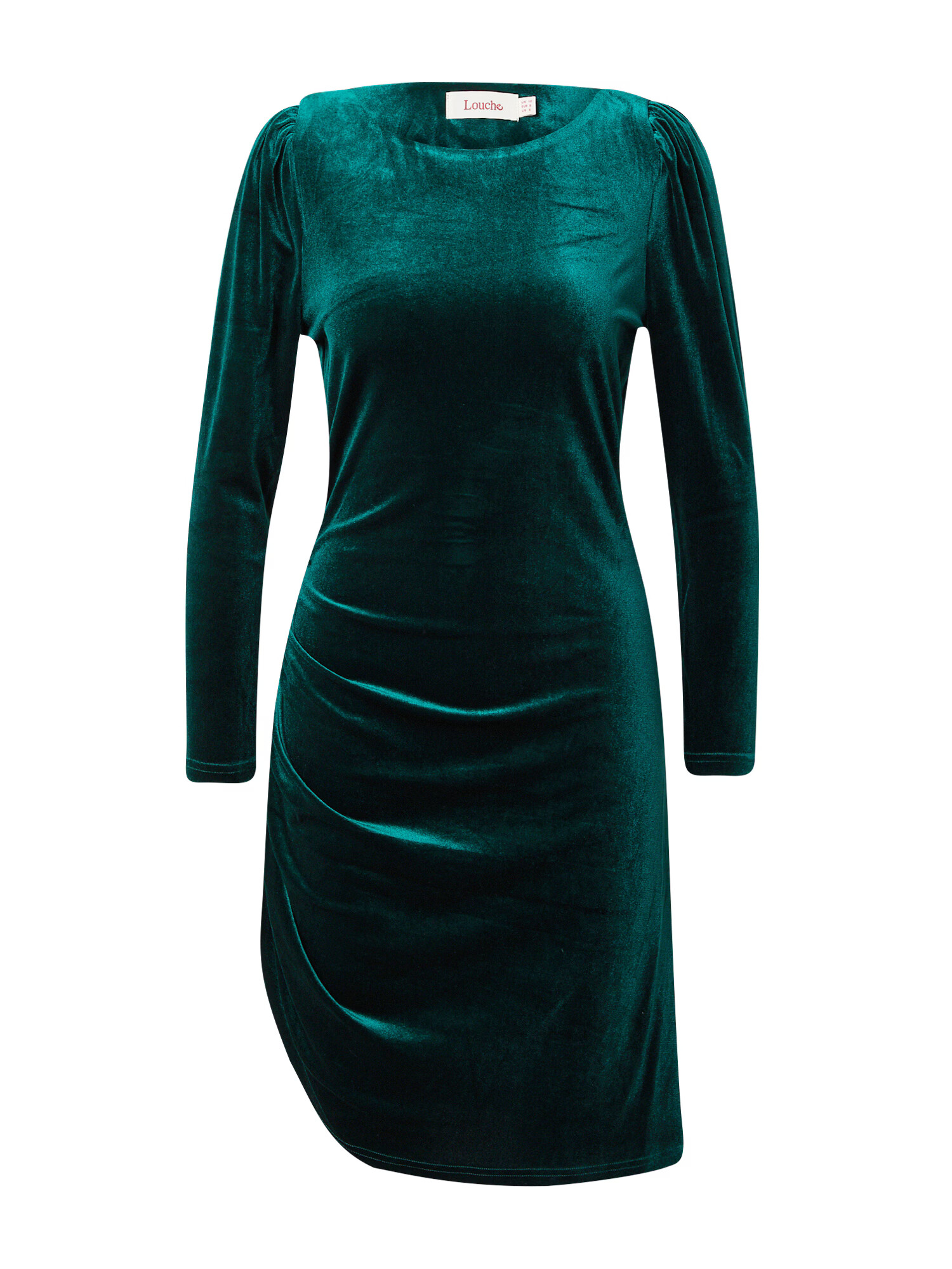 Louche Rochie verde smarald - Pled.ro