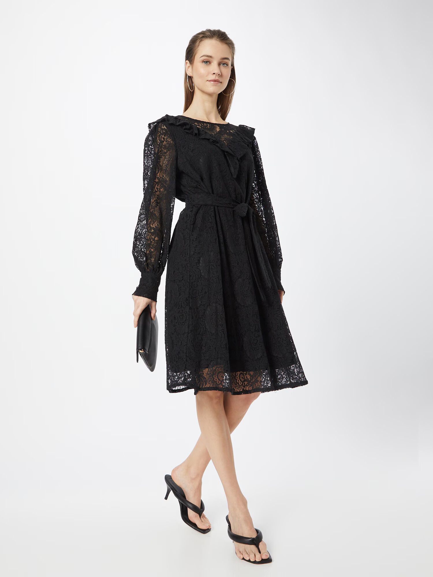 Love & Divine Rochie tip bluză negru - Pled.ro