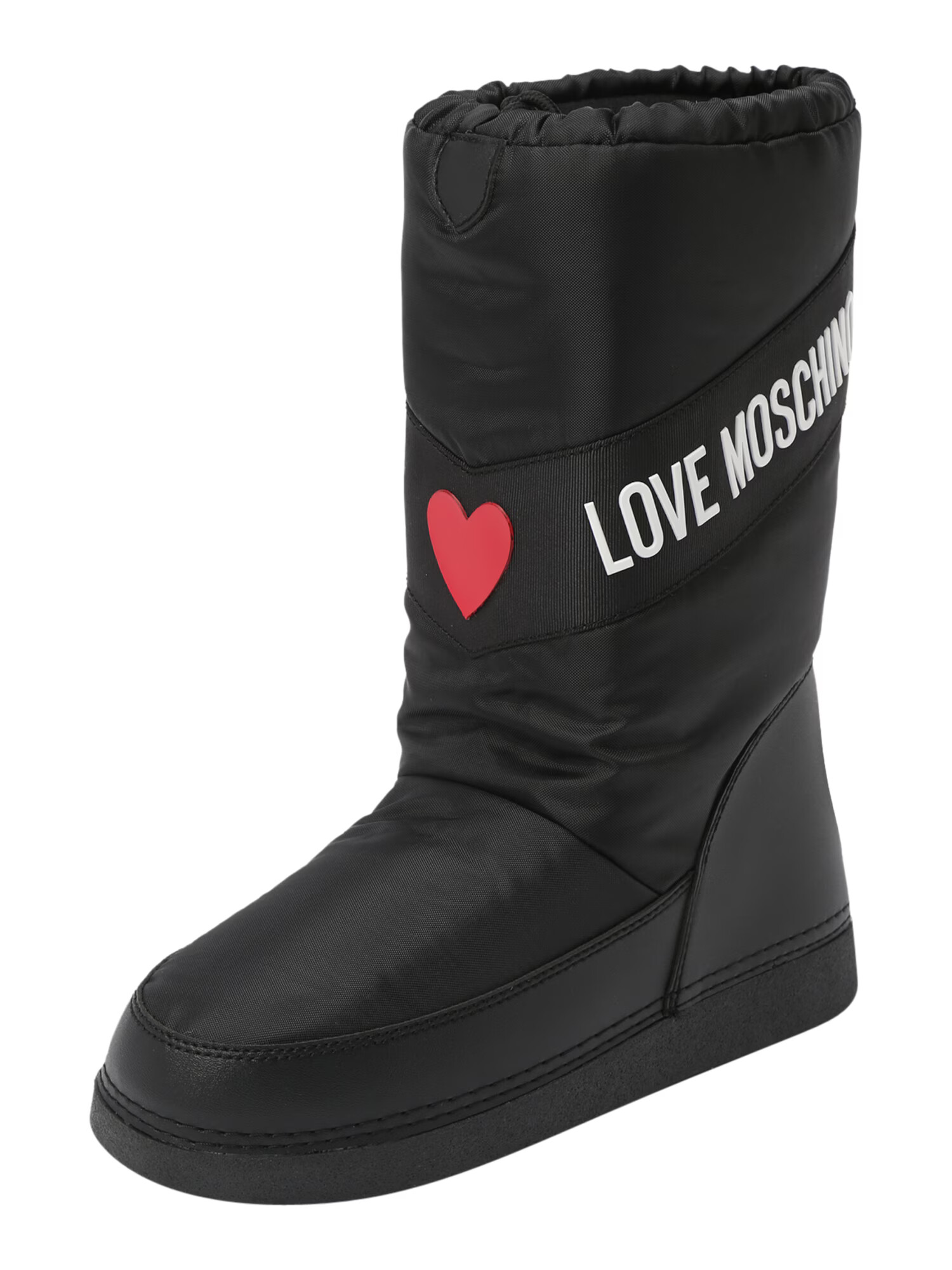 Love Moschino Bocanci de zăpadă roșu / negru / alb - Pled.ro