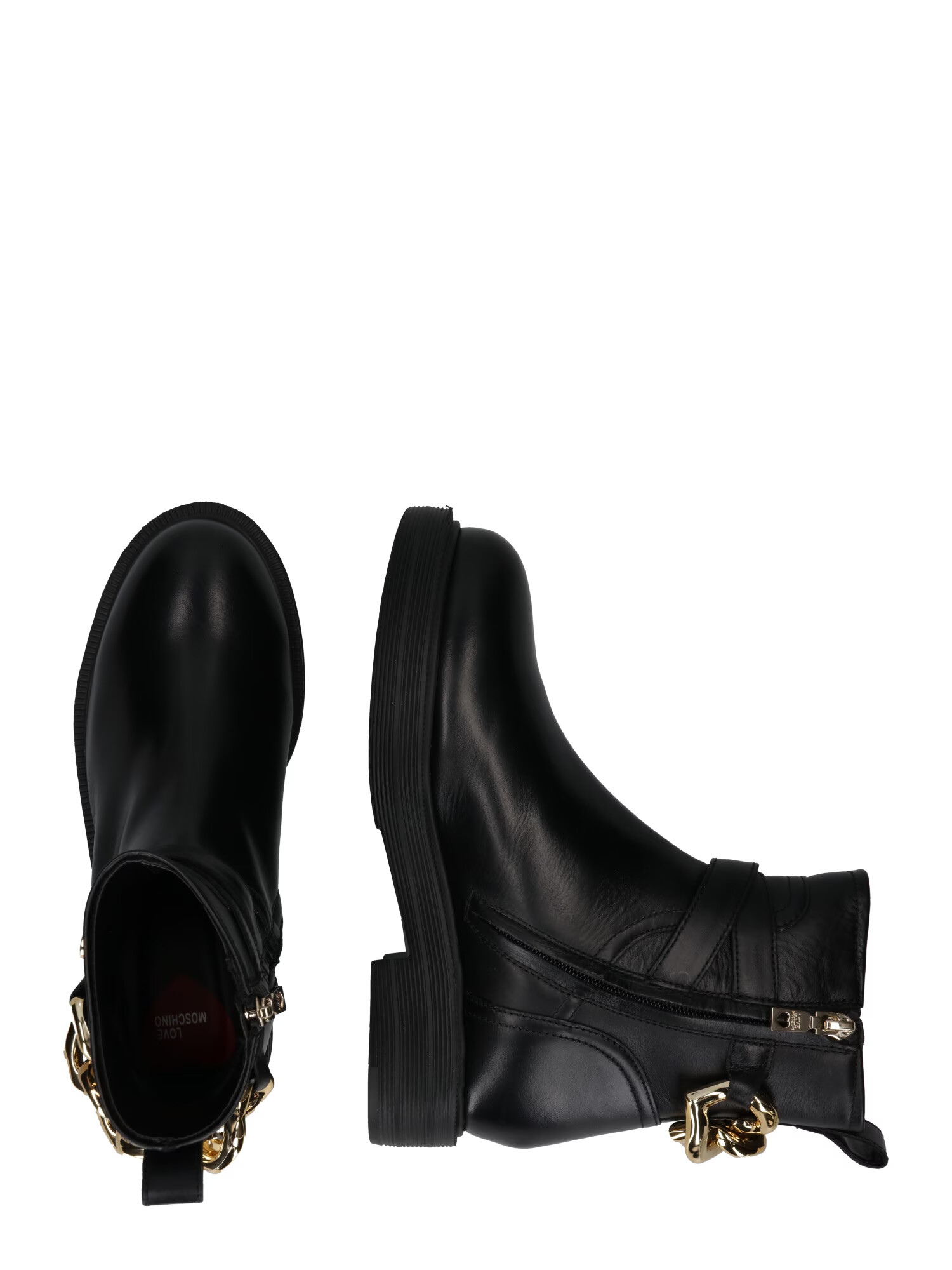 Love Moschino Botine negru - Pled.ro