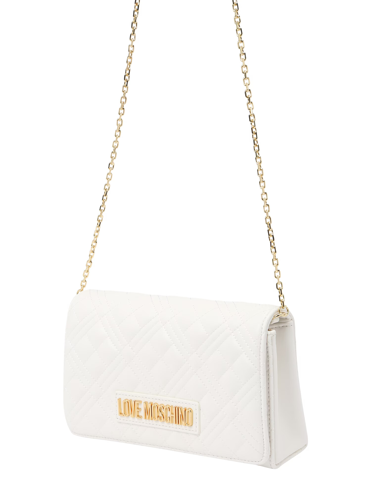 Love Moschino Clutch alb murdar - Pled.ro