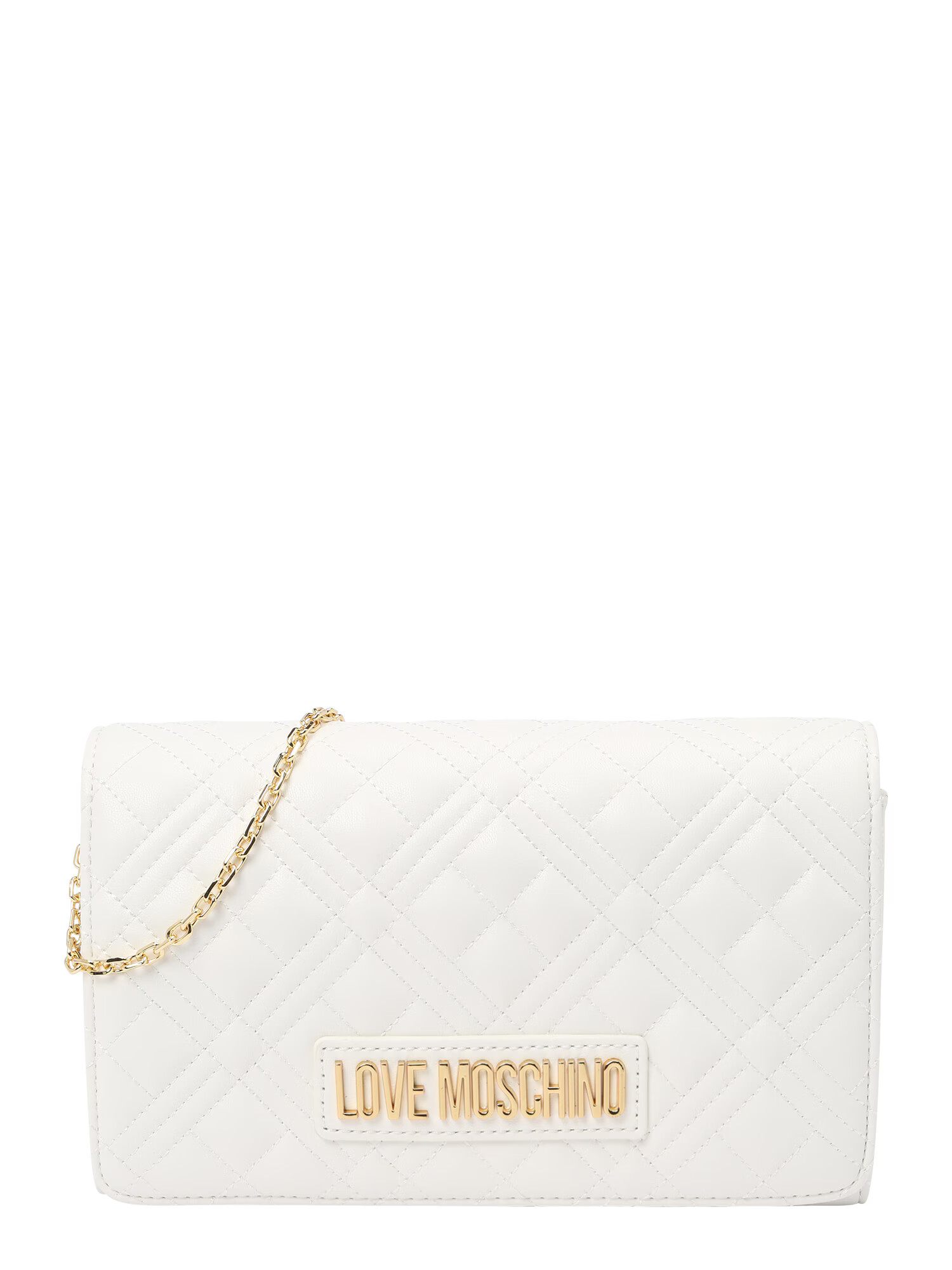 Love Moschino Clutch alb murdar - Pled.ro