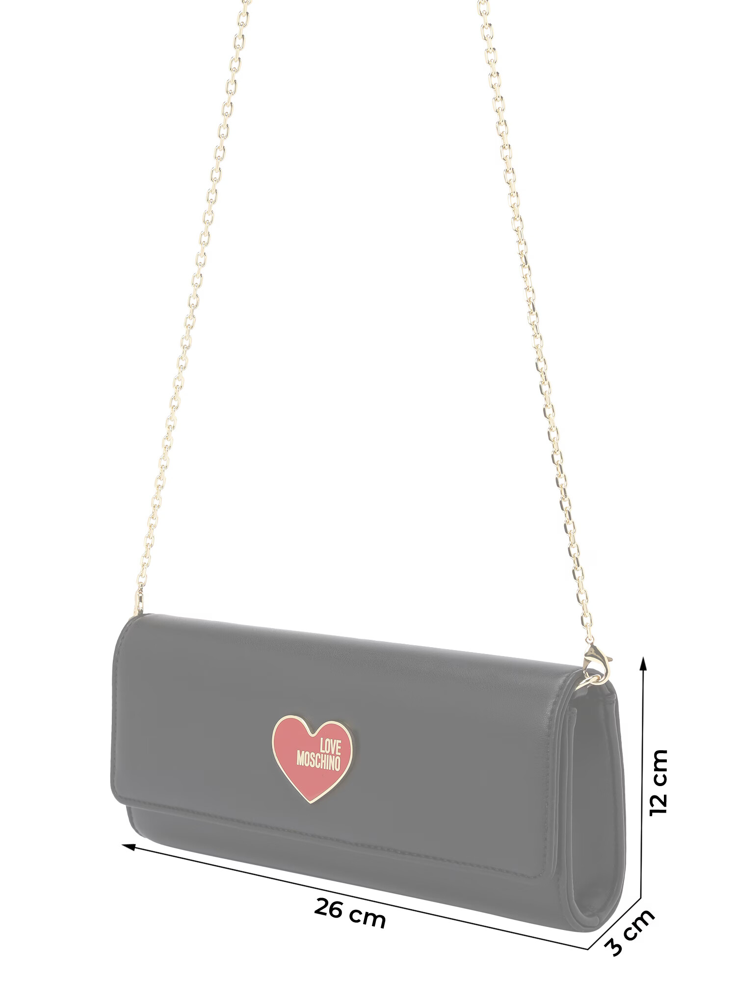 Love Moschino Clutch 'SMART DAILY' negru - Pled.ro