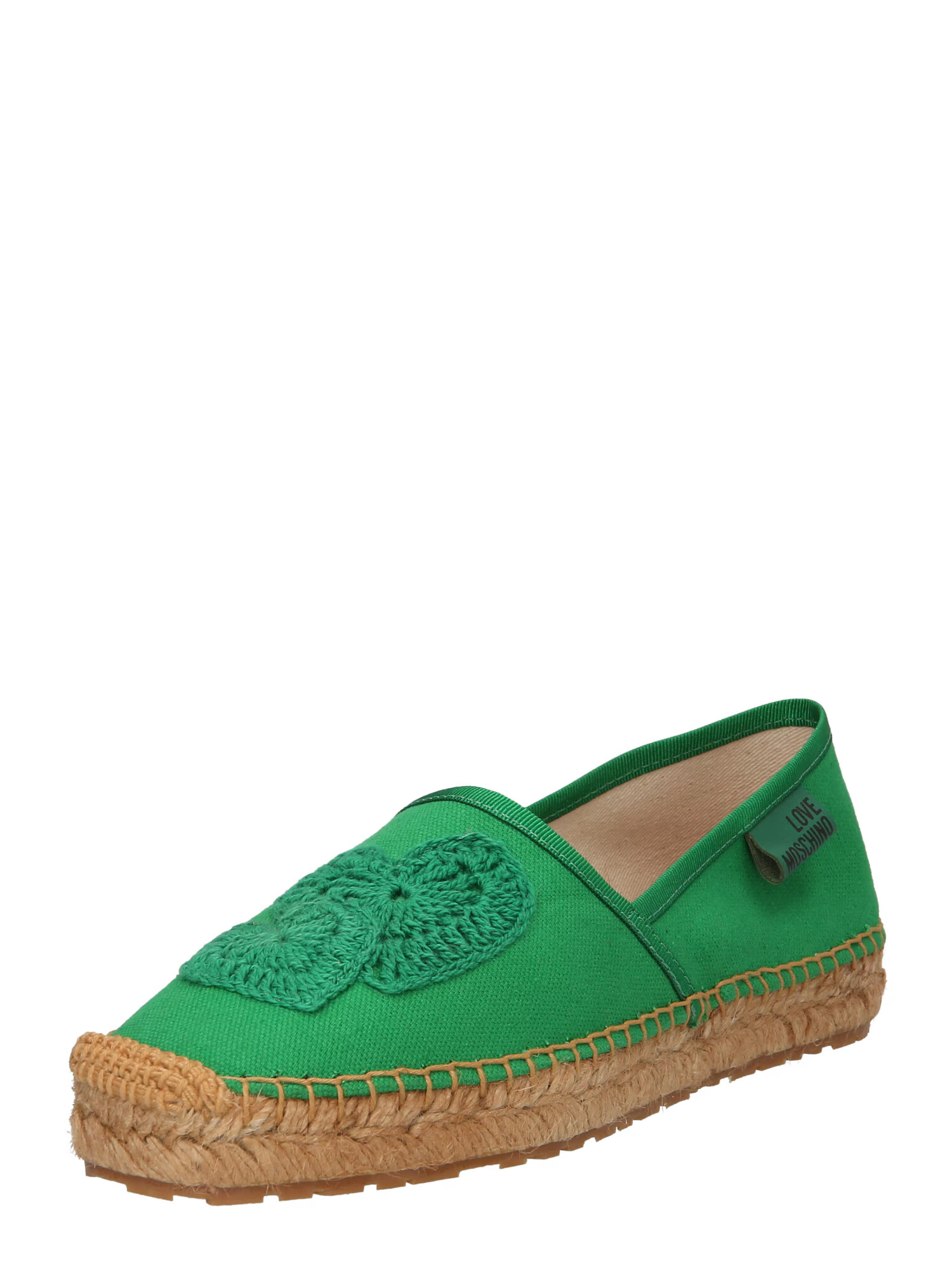 Love Moschino Espadrile 'SCARPAD' bej deschis / verde iarbă - Pled.ro