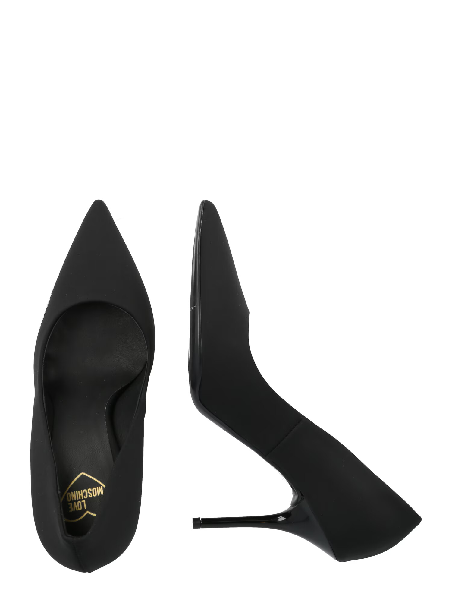 Love Moschino Pumps negru / alb - Pled.ro