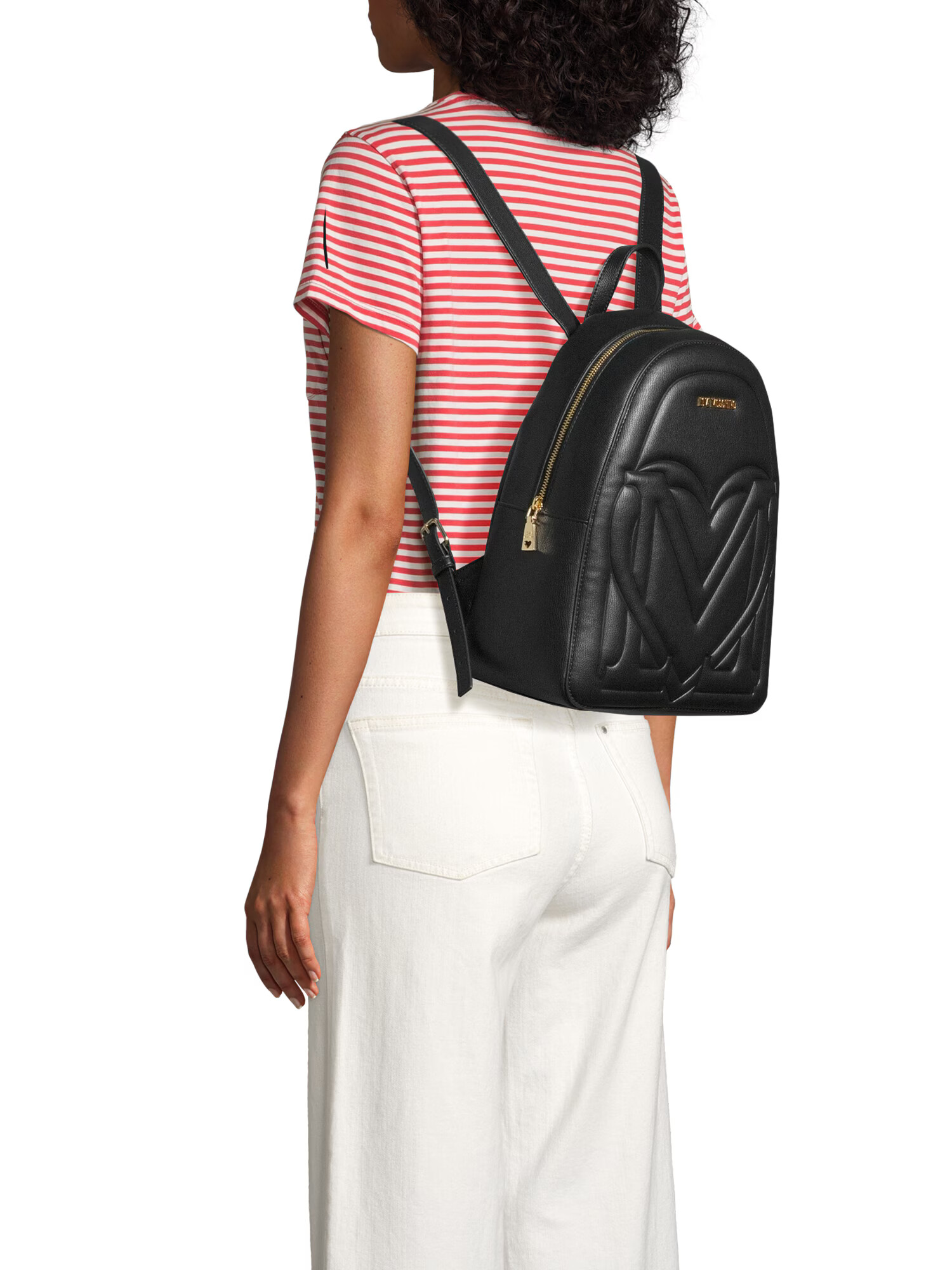 Love Moschino Rucsac auriu / negru - Pled.ro