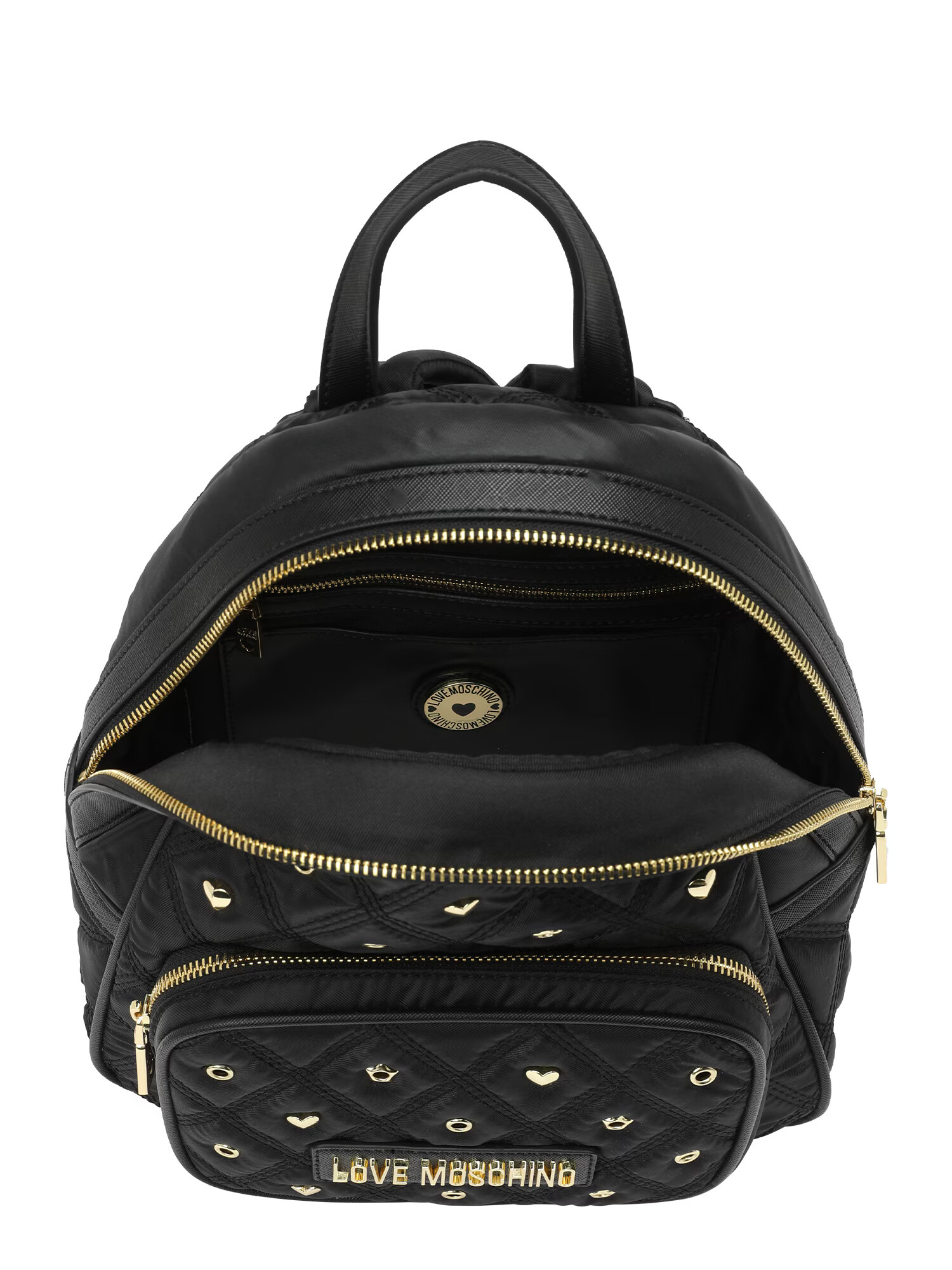 Love Moschino Rucsac auriu / negru - Pled.ro