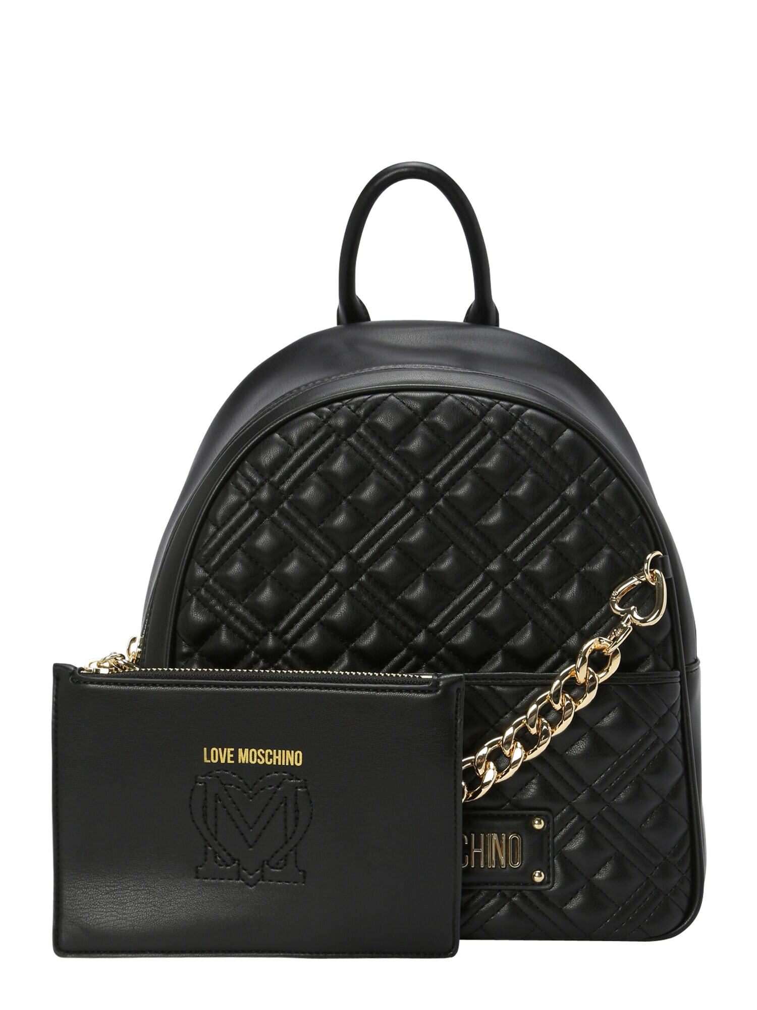 Love Moschino Rucsac auriu / negru - Pled.ro