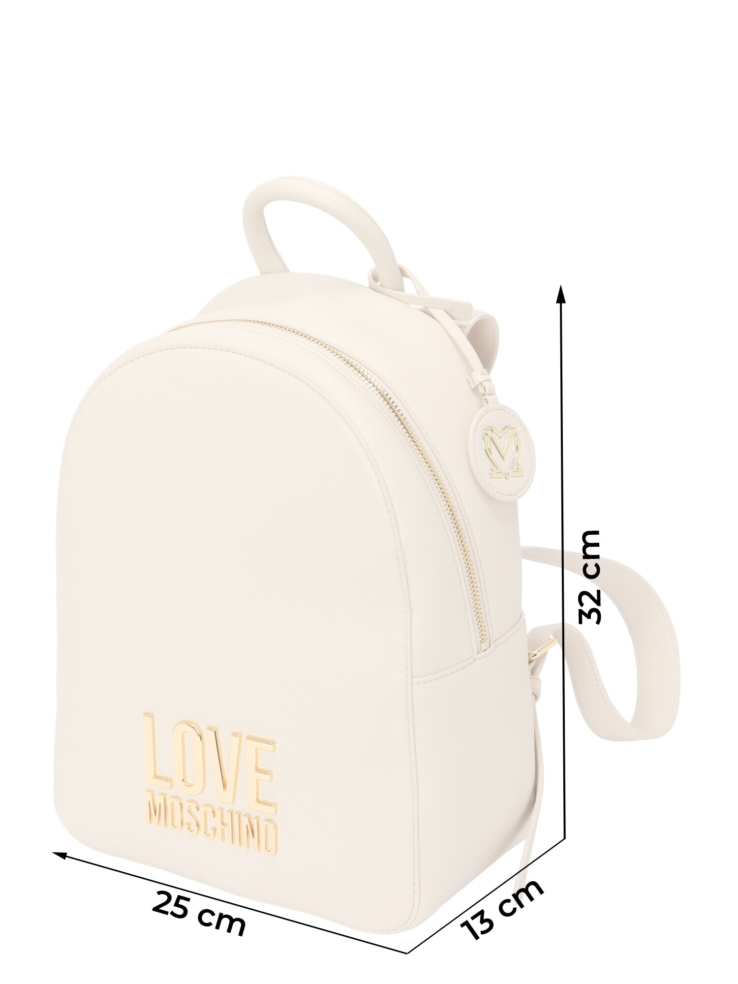 Love Moschino Rucsac fildeş / auriu - Pled.ro