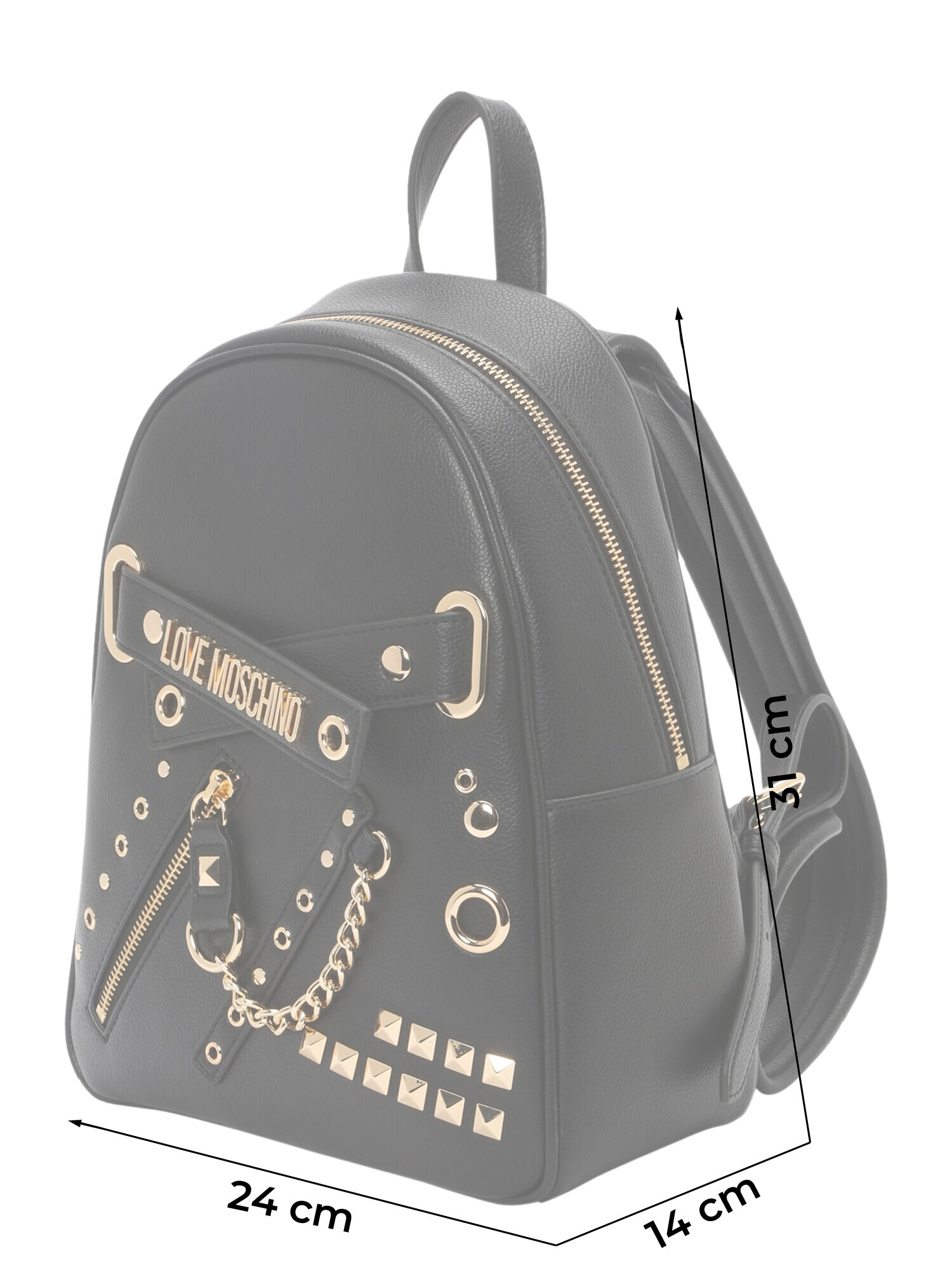 Love Moschino Rucsac 'STARRYNIGHT' negru - Pled.ro