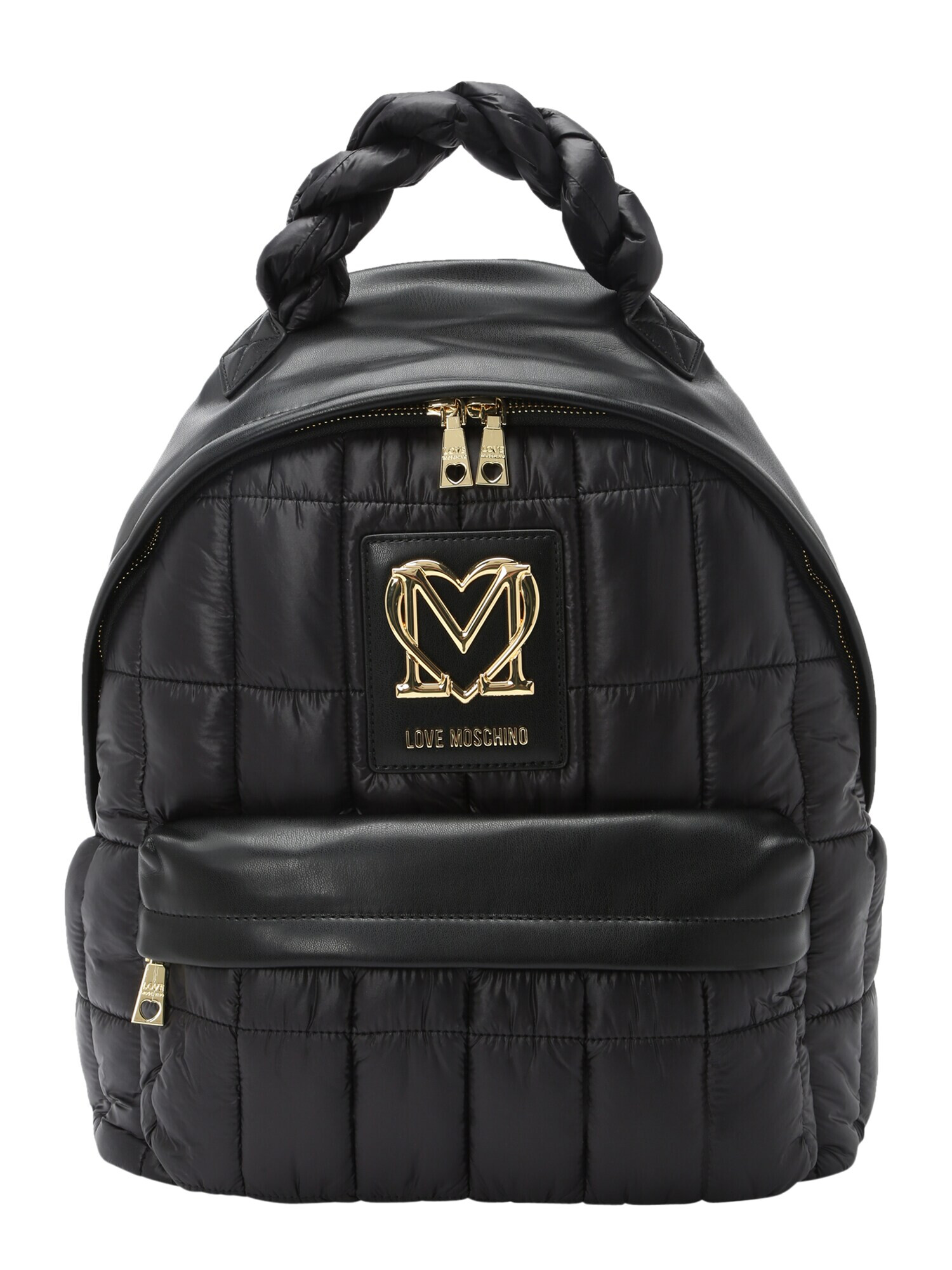 Love Moschino Rucsac 'THIN AIR' auriu / negru - Pled.ro