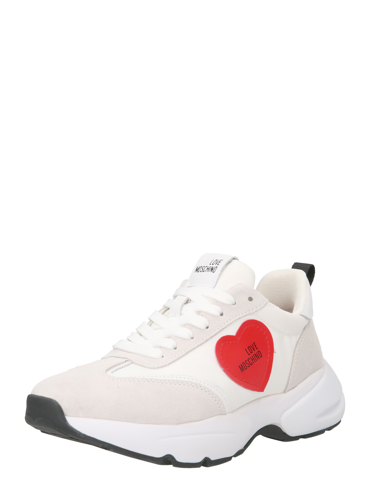 Love Moschino Sneaker low bej / roșu / negru / alb - Pled.ro